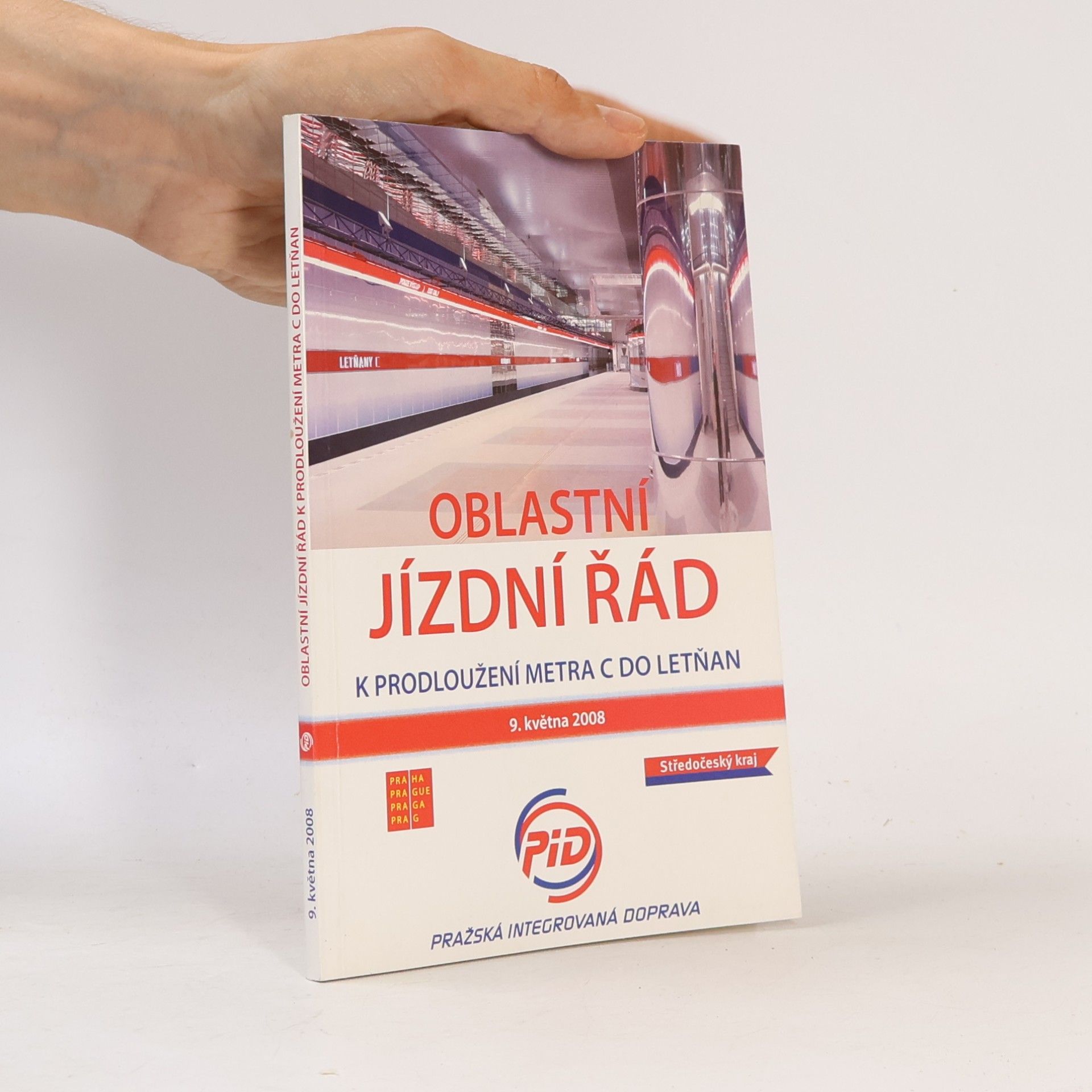 Kolektiv autorů Oblastní jízdní řád. K prodloužení metra C do Letňan