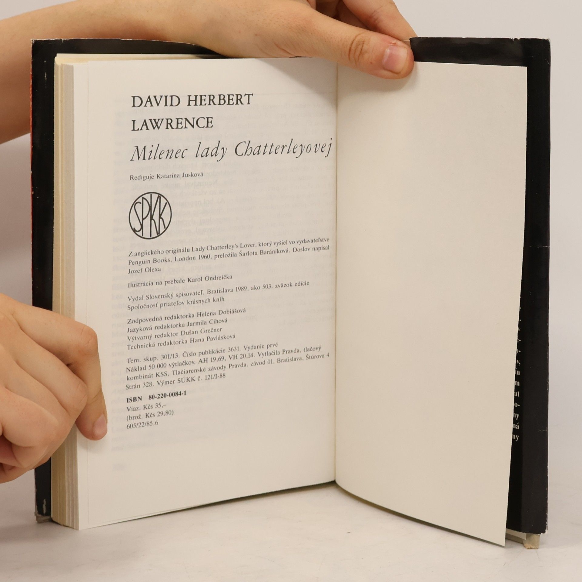 David Herbert Lawrence Milenec lady Chatterleyovej
