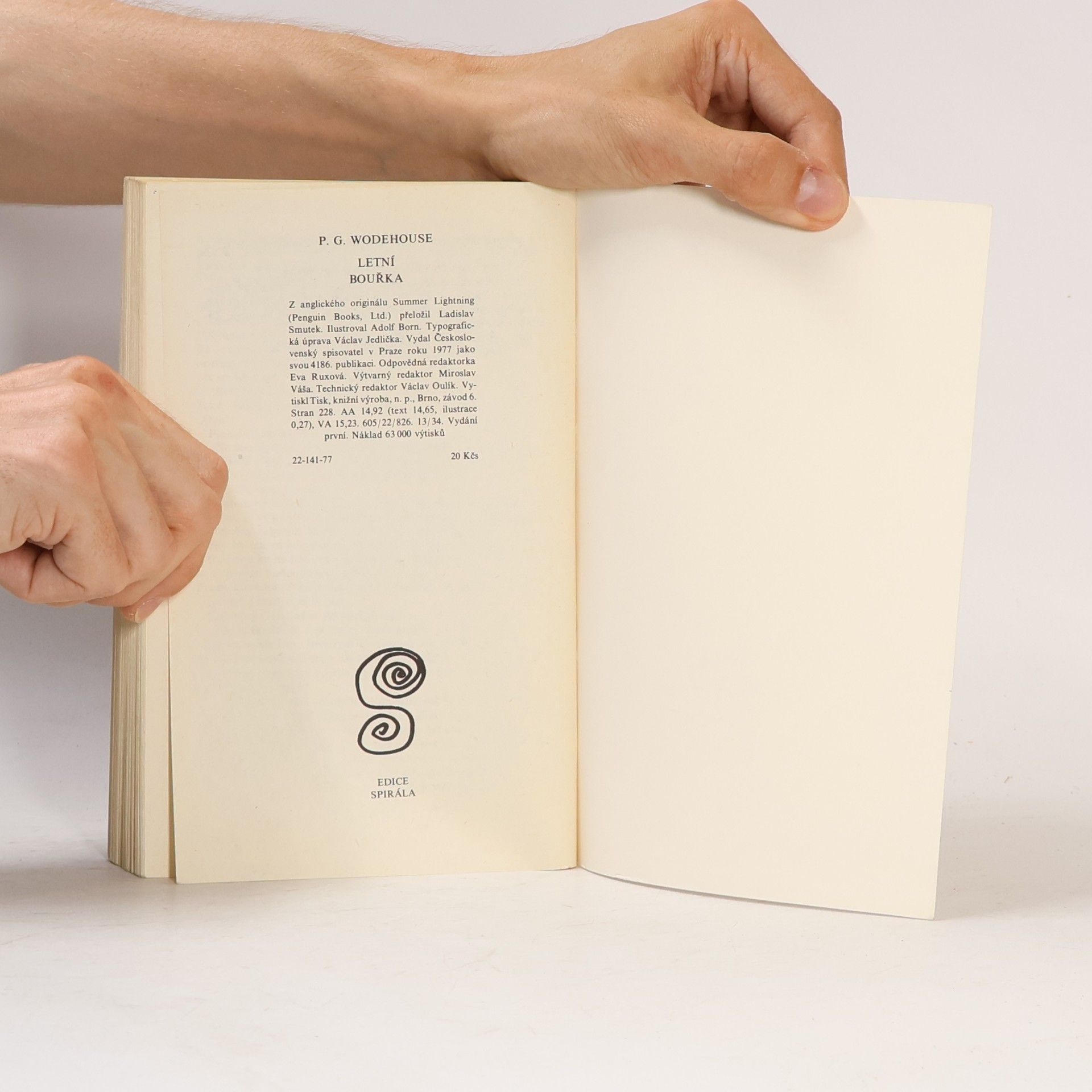 Pelham Wodehouse Letní bouřka