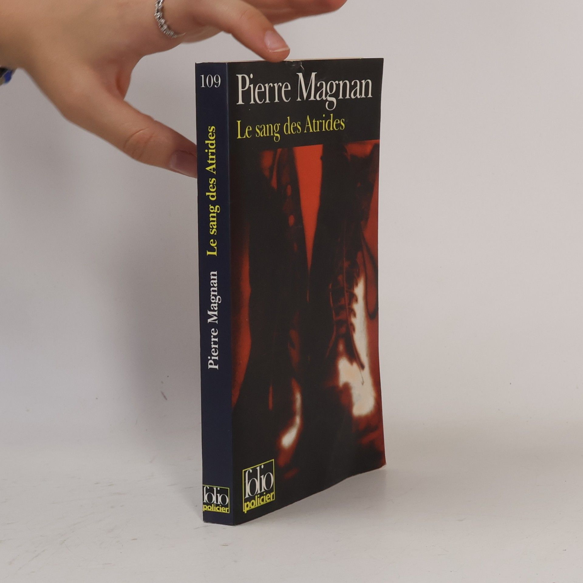 Pierre Magnan Le sang des Atrides. Das Zimmer hinter dem Spiegel, französische Ausgabe