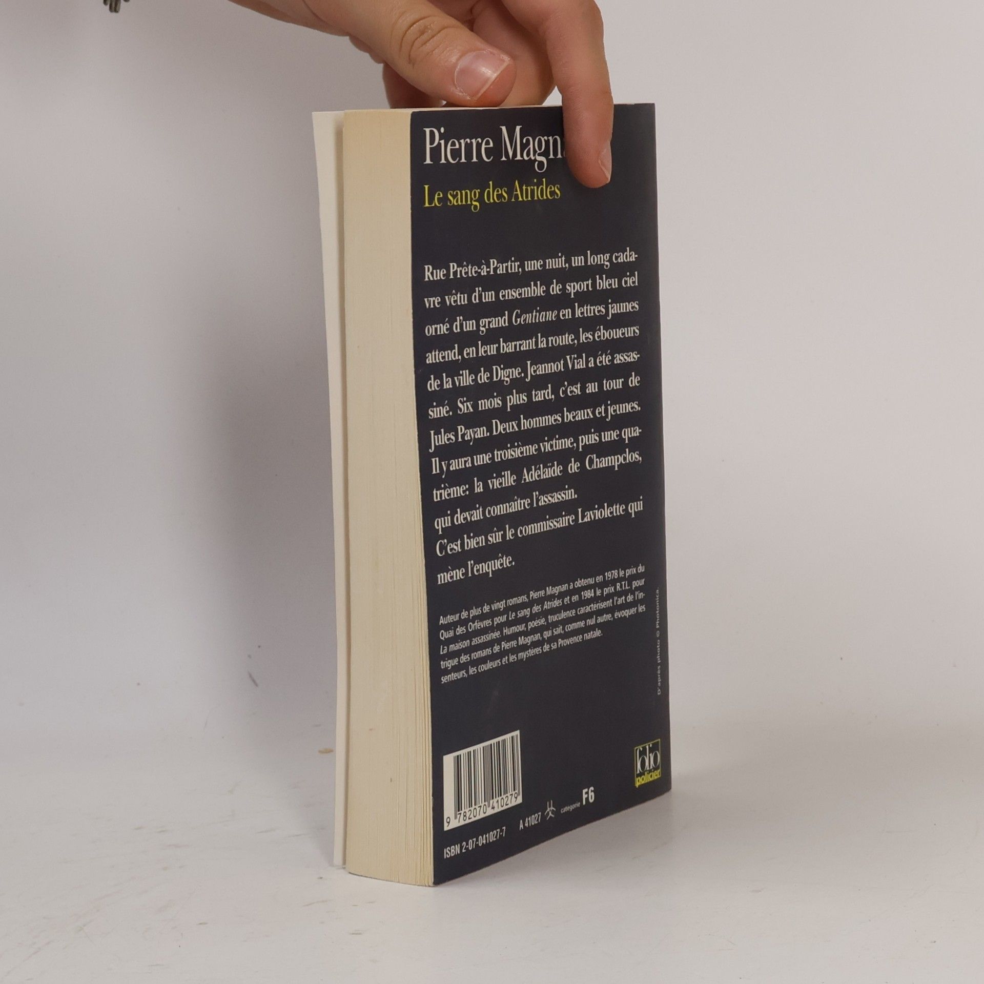 Pierre Magnan Le sang des Atrides. Das Zimmer hinter dem Spiegel, französische Ausgabe