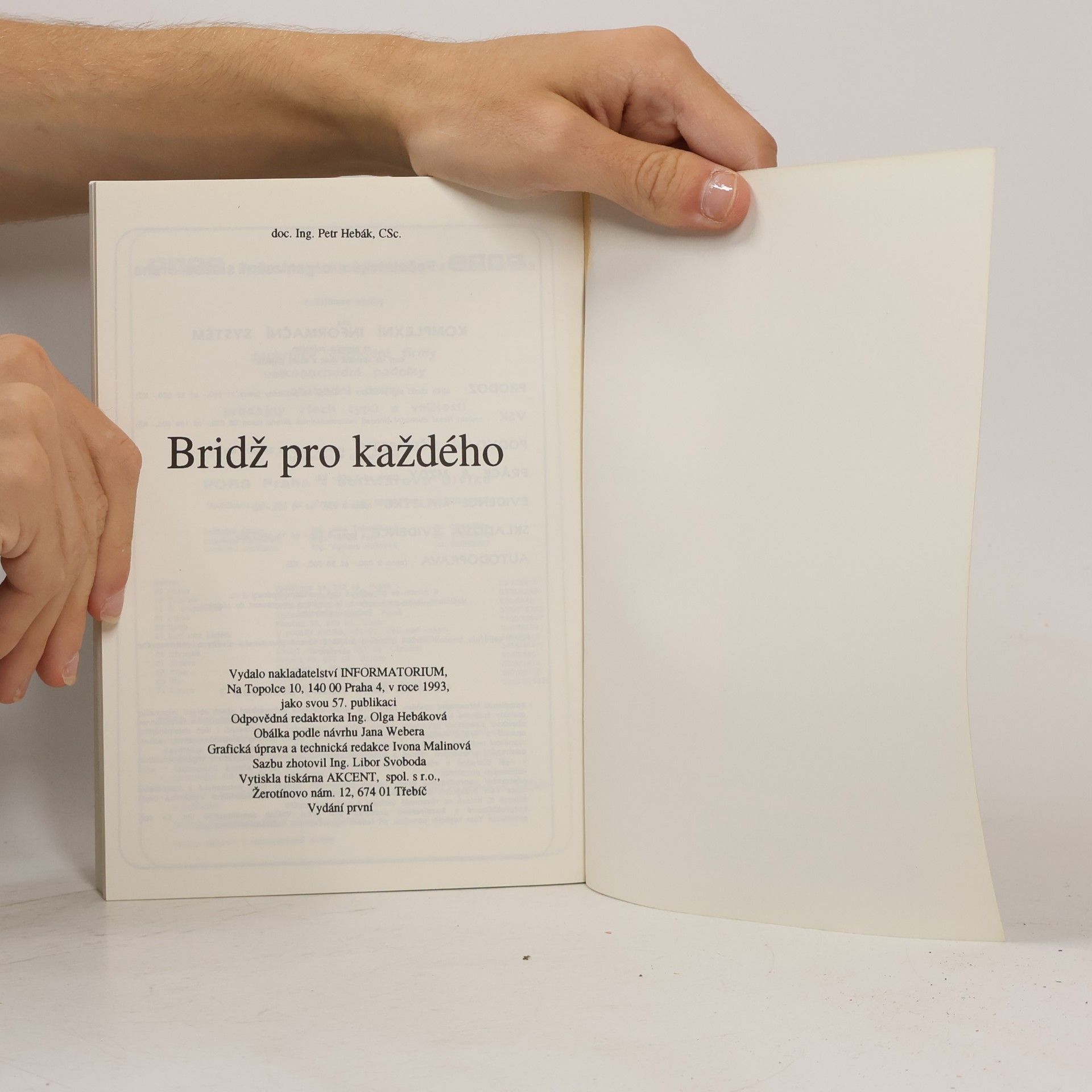 Petr Hebák Bridž pro každého
