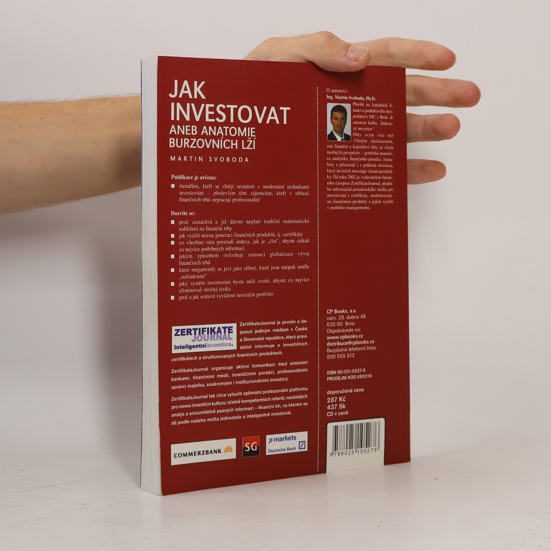 Martin Svoboda Jak investovat aneb Anatomie burzovních lží