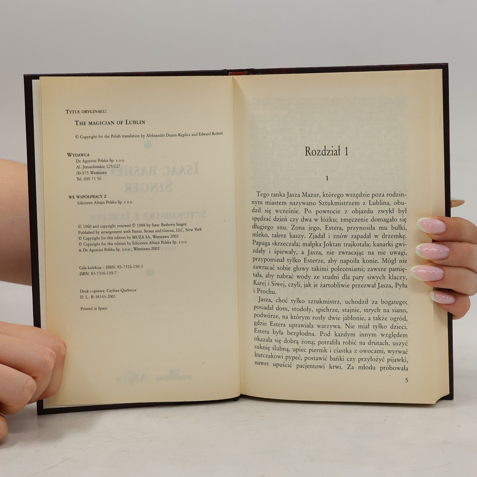 Isaac Bashevis Singer Sztukmist z Lublina