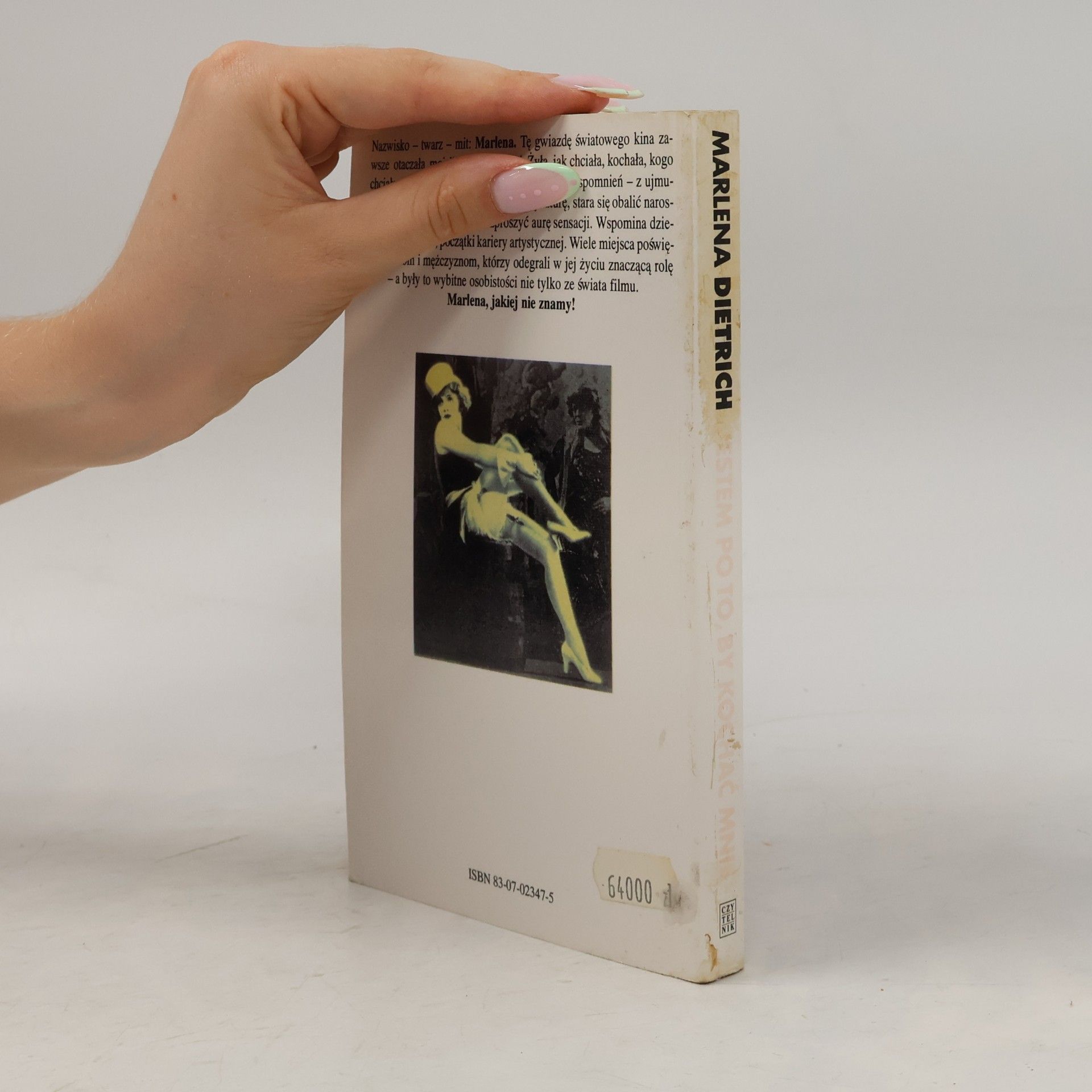 Marlene Dietrich Jestem po to, by kochać mnie