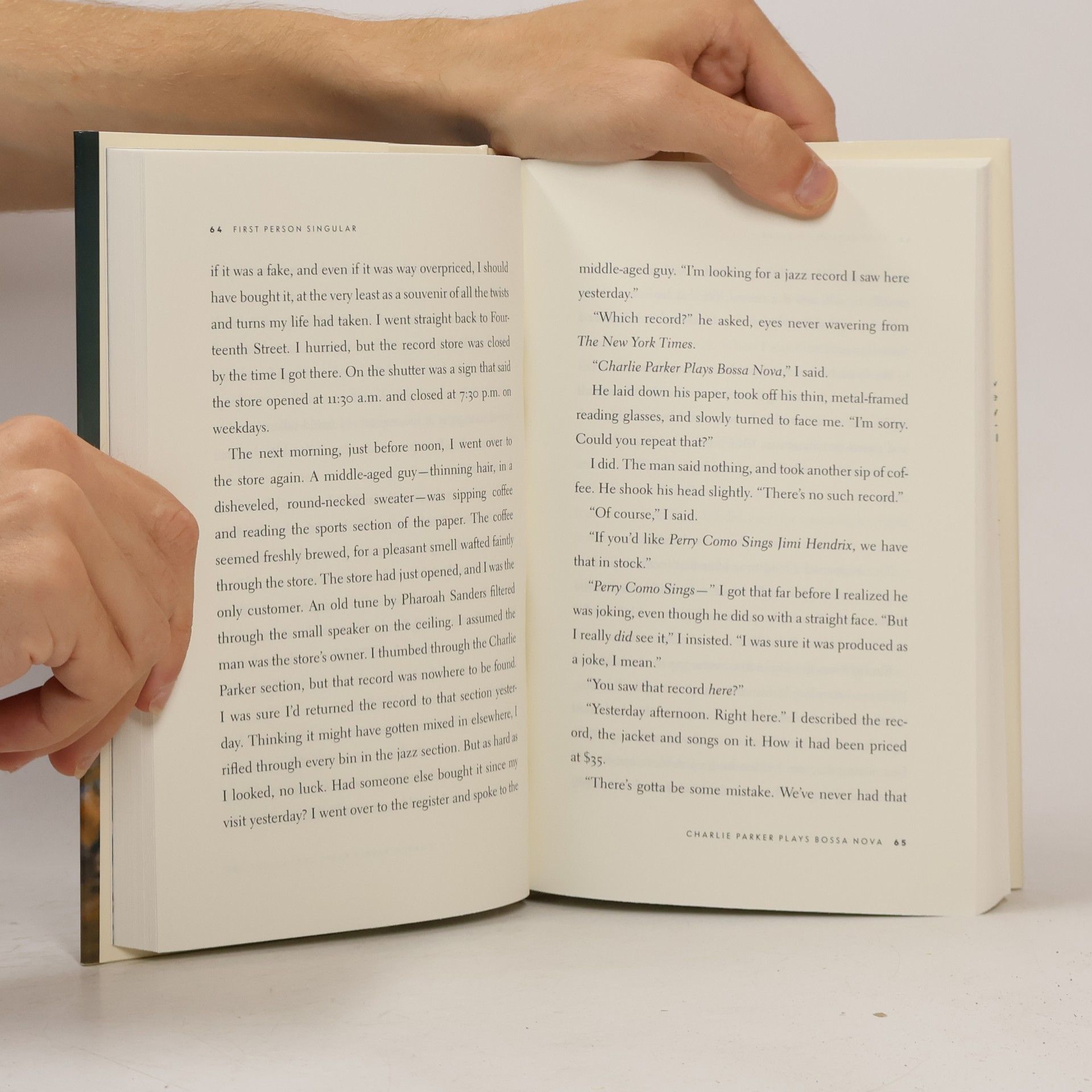 Haruki Murakami First Person Singular