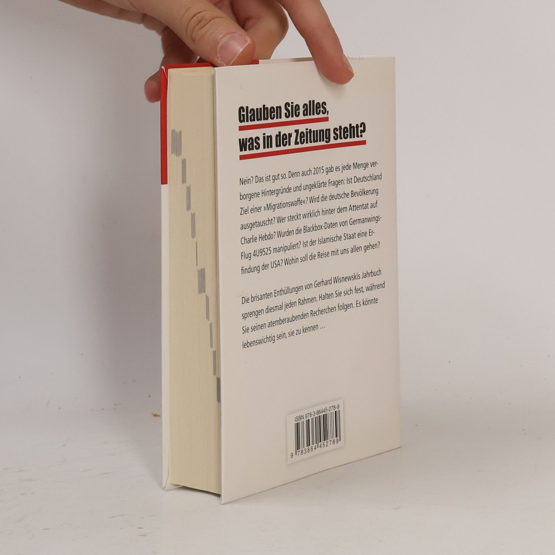 Gerhard Wisnewski Verheimlicht, vertuscht, vergessen. 2016 Das andere Jahrbuch