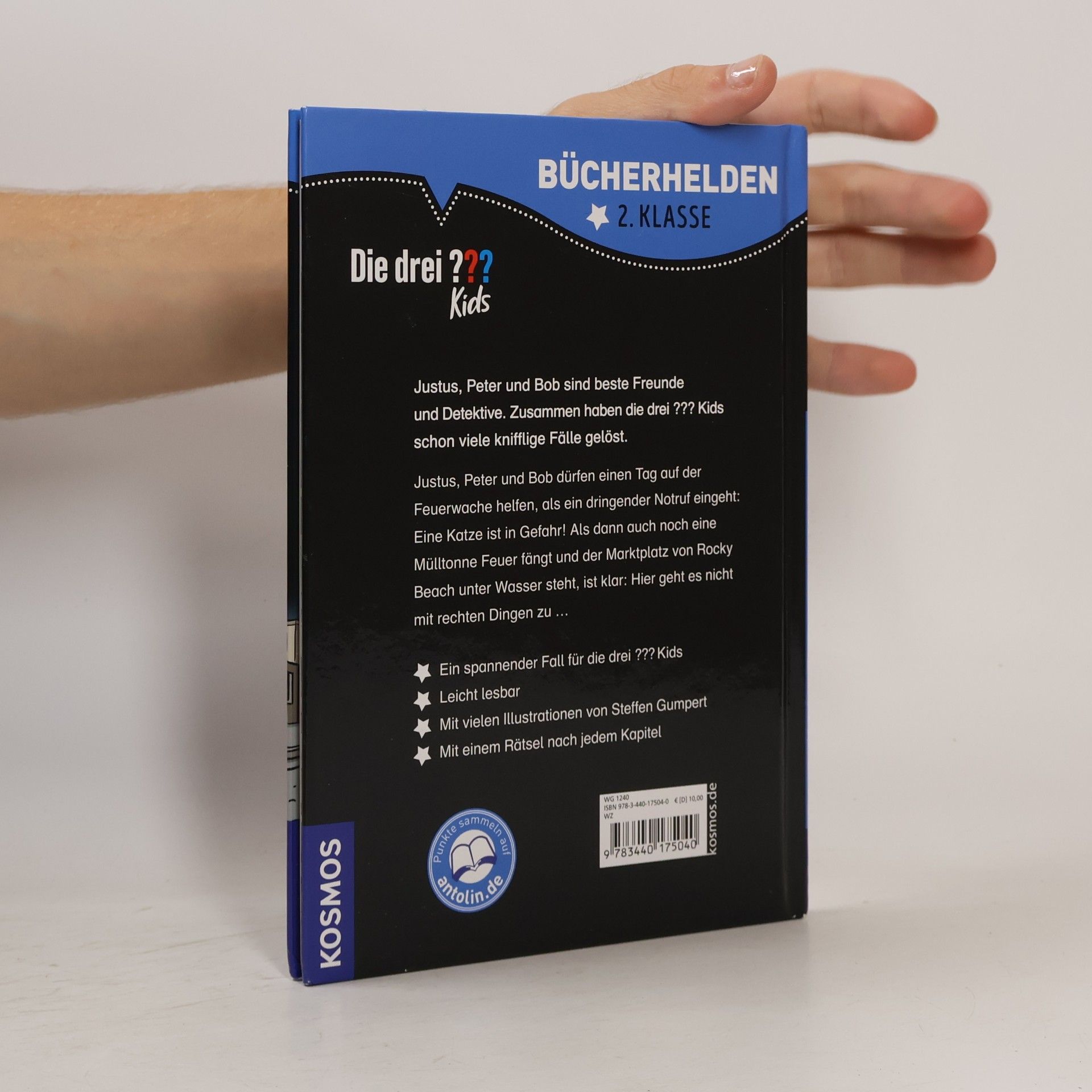 Ulf Blanck Die drei ??? Kids, Bücherhelden 2. Klasse, Feuerwehr-Alarm
