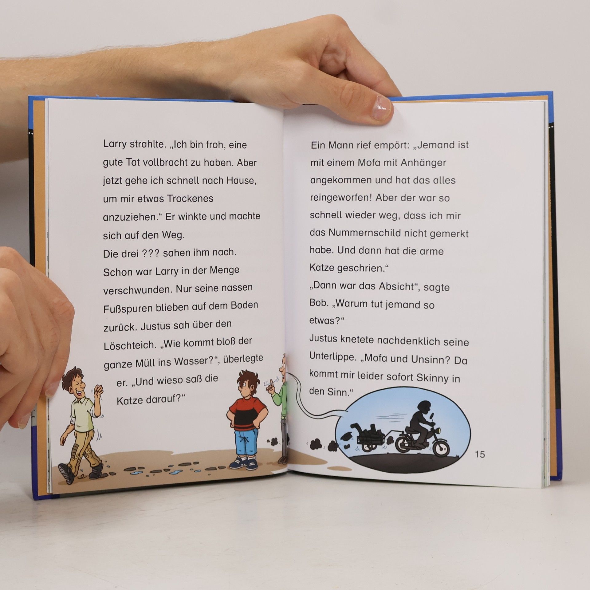 Ulf Blanck Die drei ??? Kids, Bücherhelden 2. Klasse, Feuerwehr-Alarm