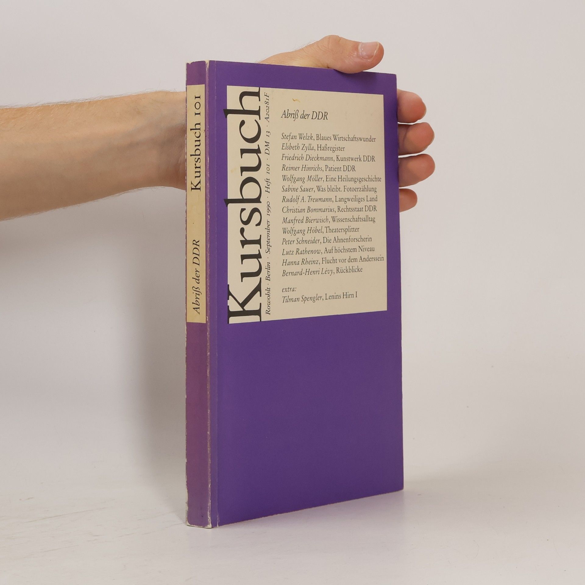 Autorenkollektiv Abriß der DDR. Kursbuch