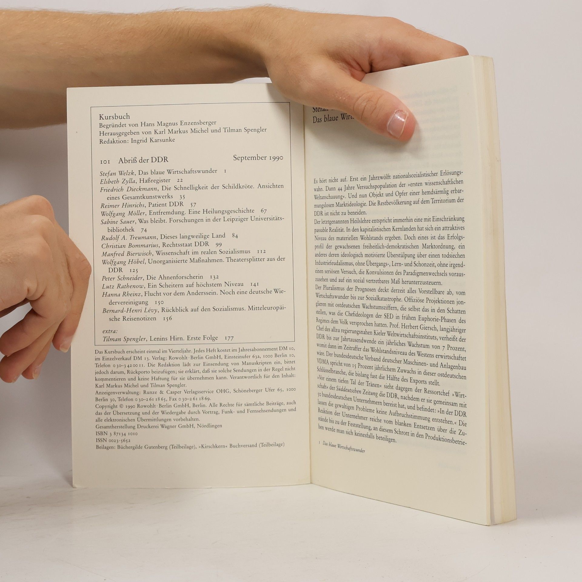 Autorenkollektiv Abriß der DDR. Kursbuch