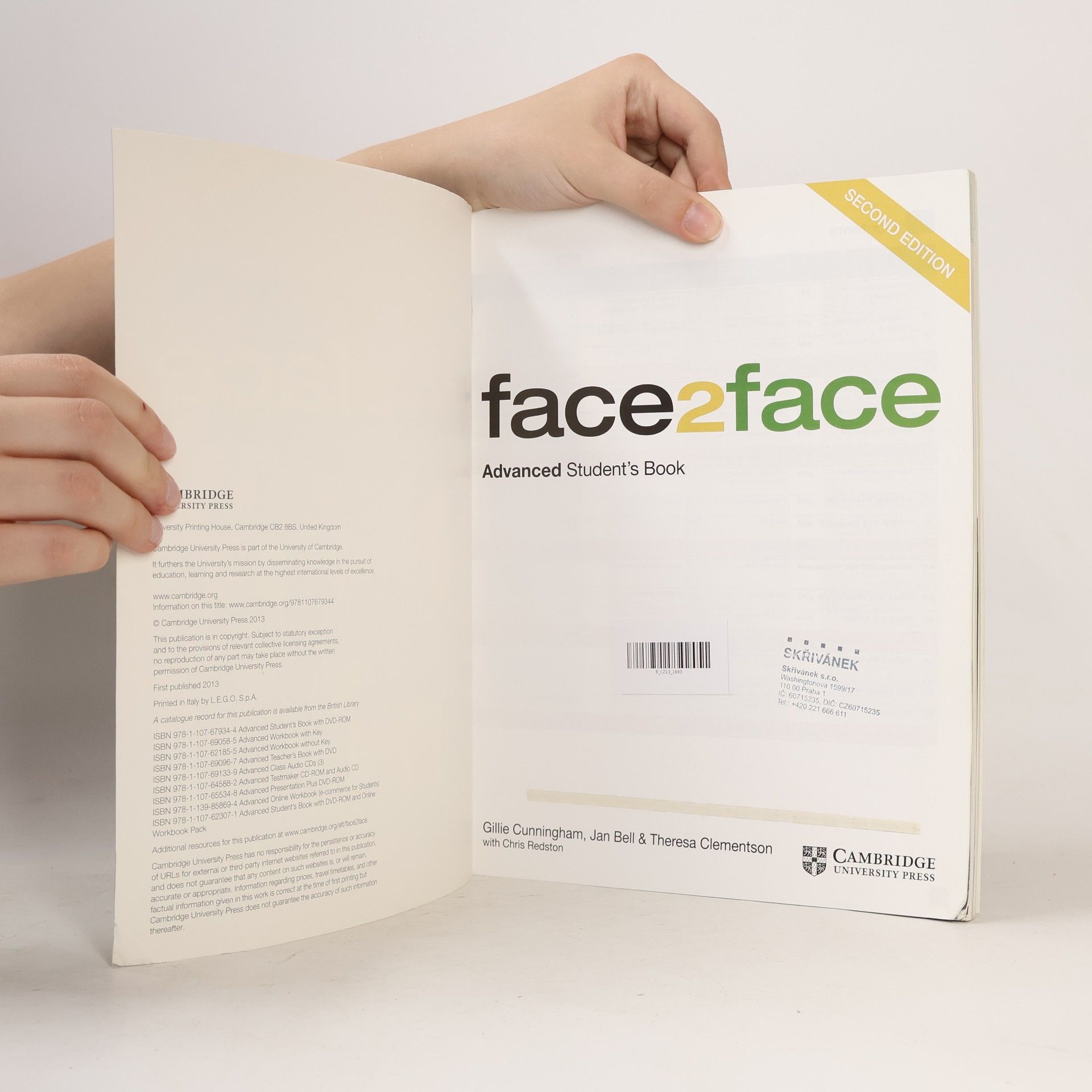 Autorenkollektiv Face2face. Advanced. Student's Book.