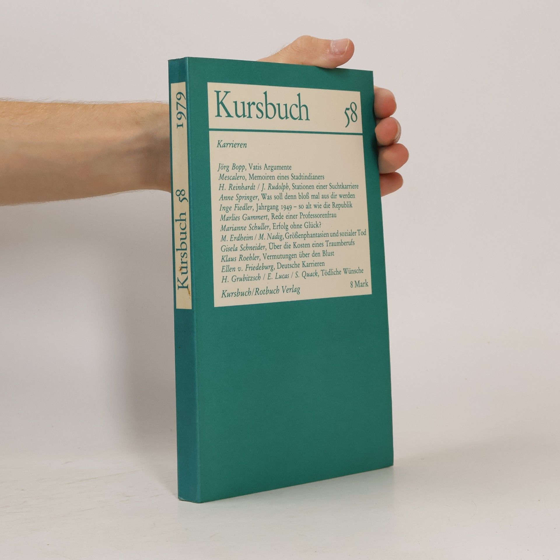 Various authors Kursbuch 58