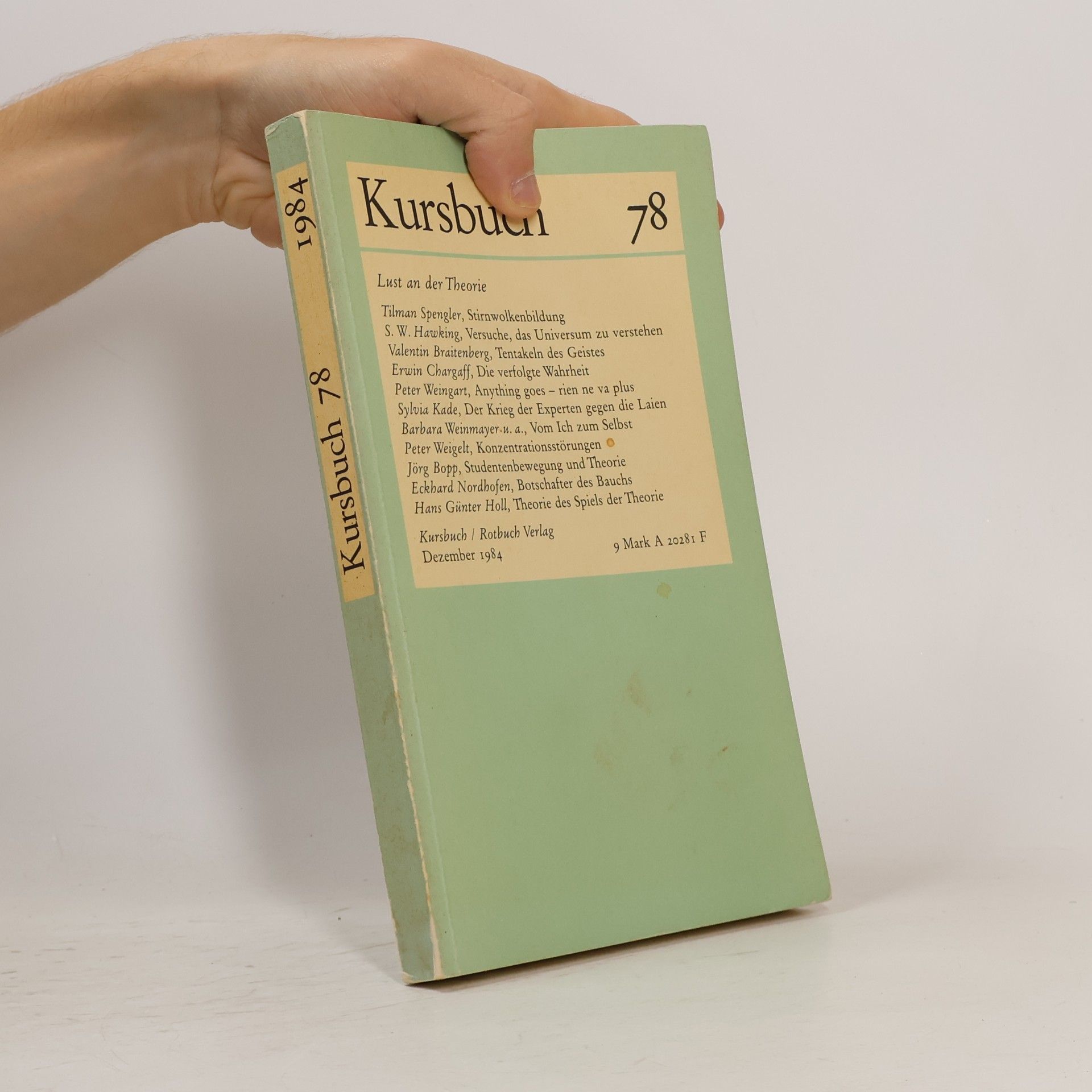 Various authors Kursbuch 78