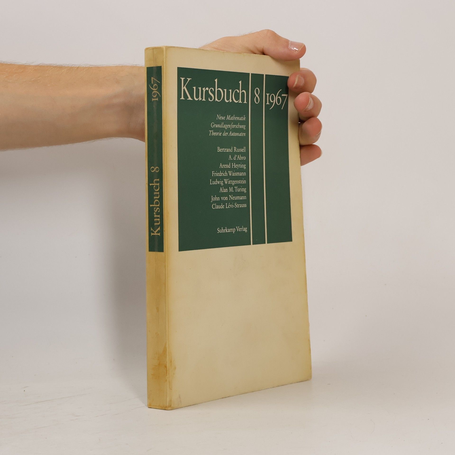 Various authors Kursbuch 8/1967