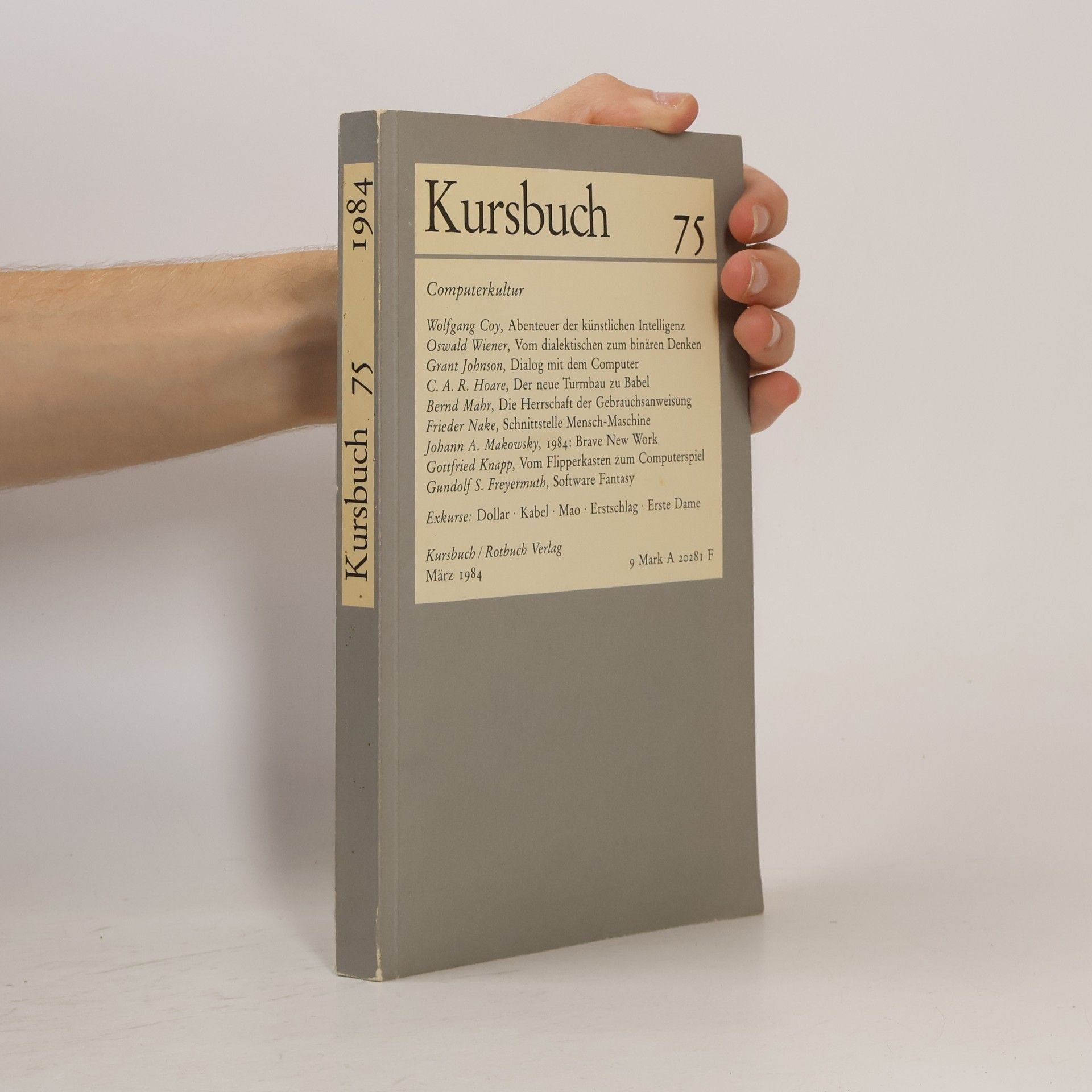 Autorenkollektiv Kursbuch 75