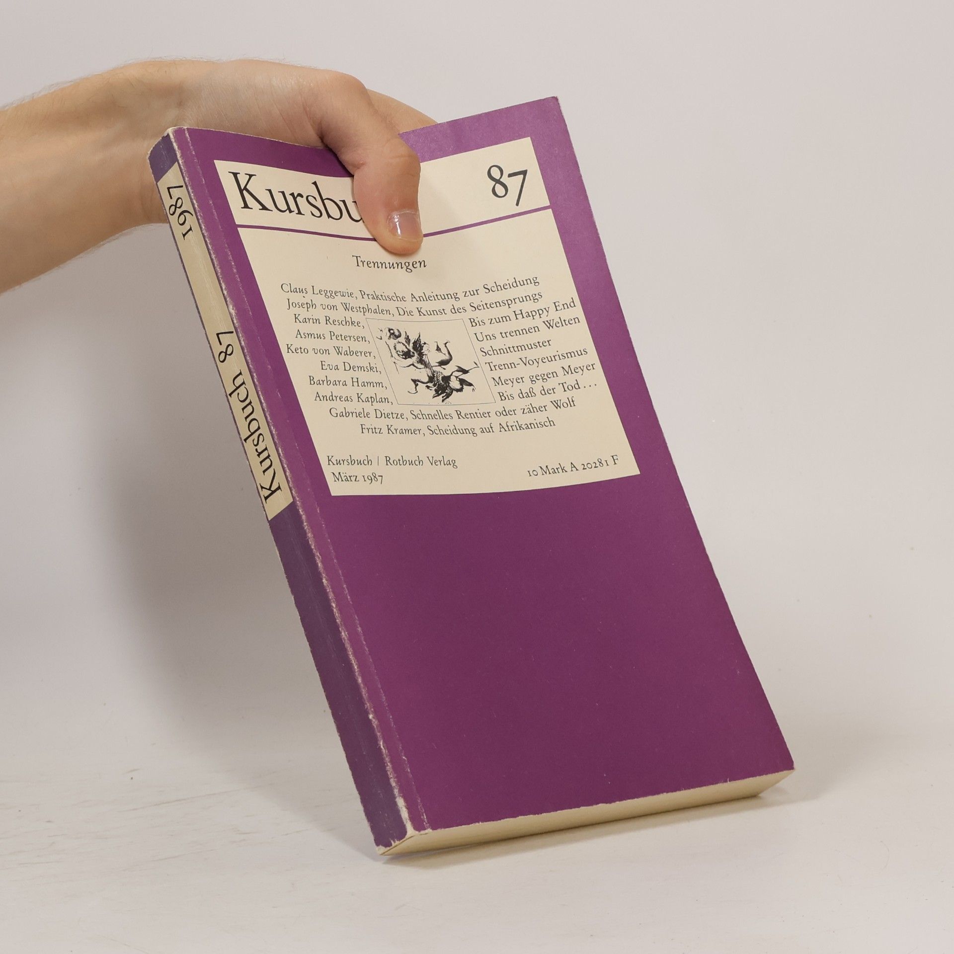 Autorenkollektiv Kursbuch 87: Trennungen