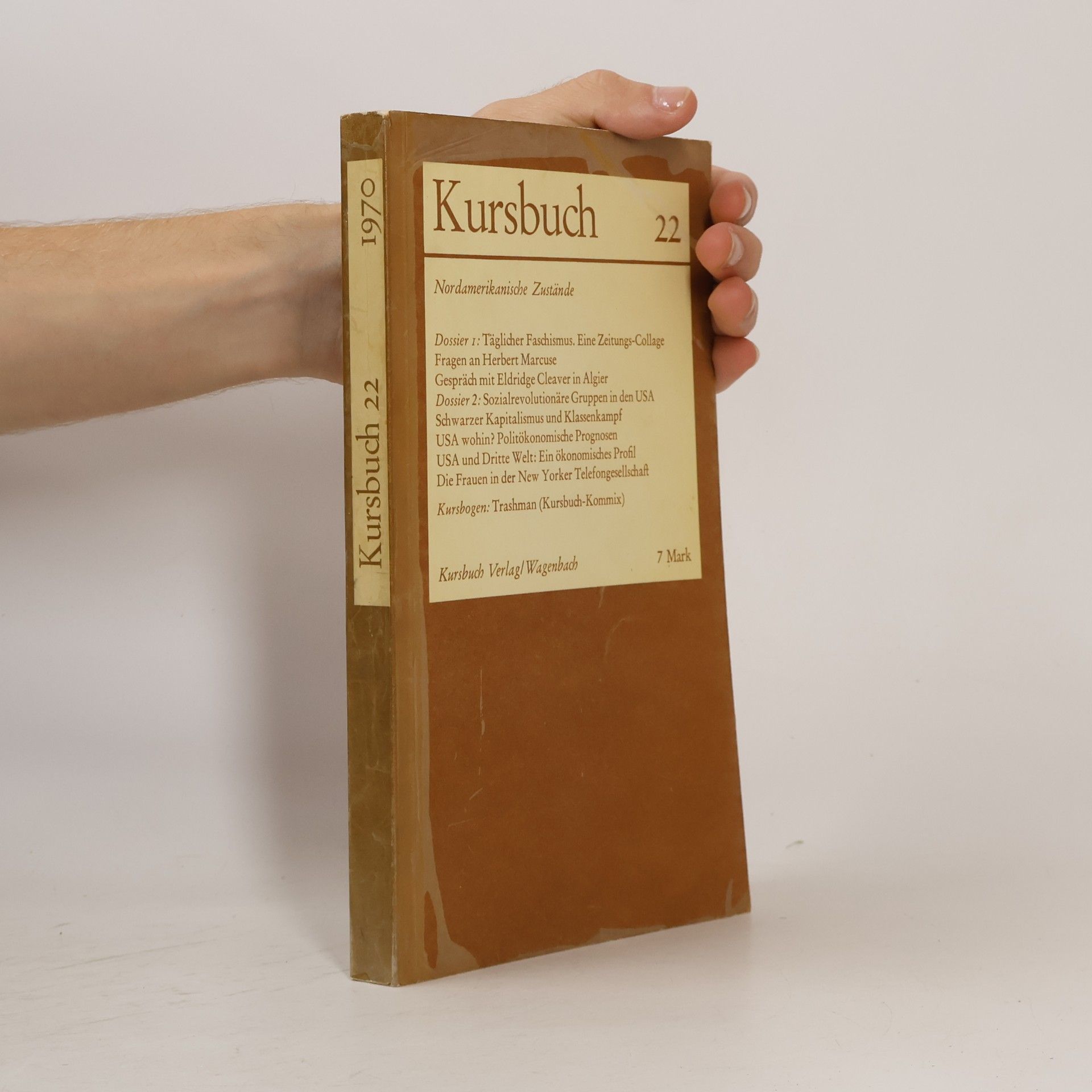 Collectif d'auteurs Kursbuch 22/1970