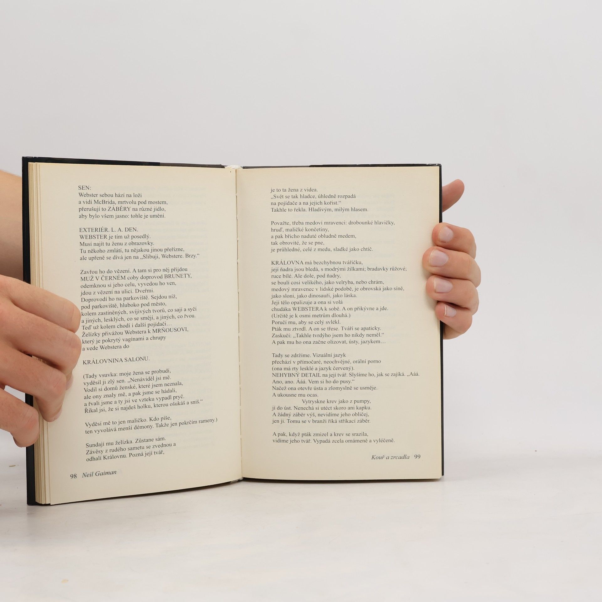 Neil Gaiman Kouř a zrcadla: Smyšlenky a iluze