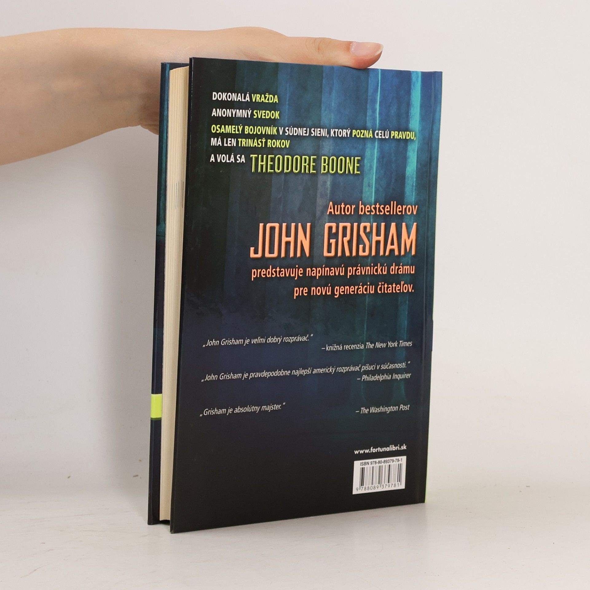 John Grisham Theodore Boone: Detský právnik
