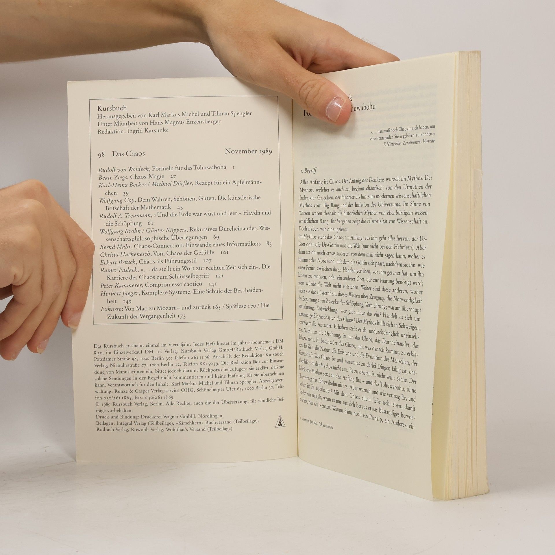 Autorenkollektiv Kursbuch 98