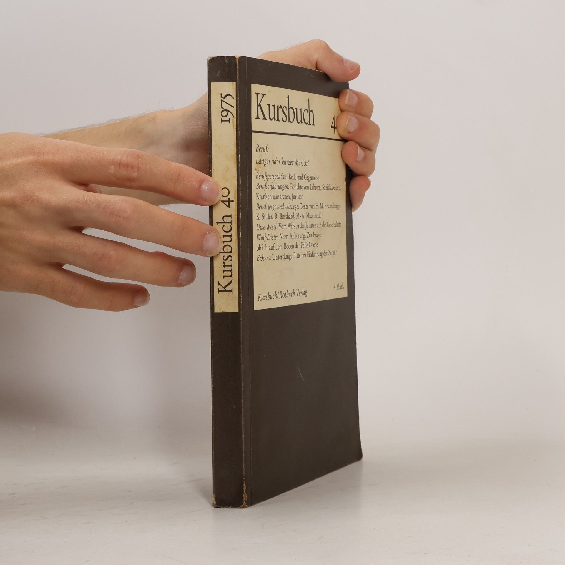 Various authors Kursbuch 40