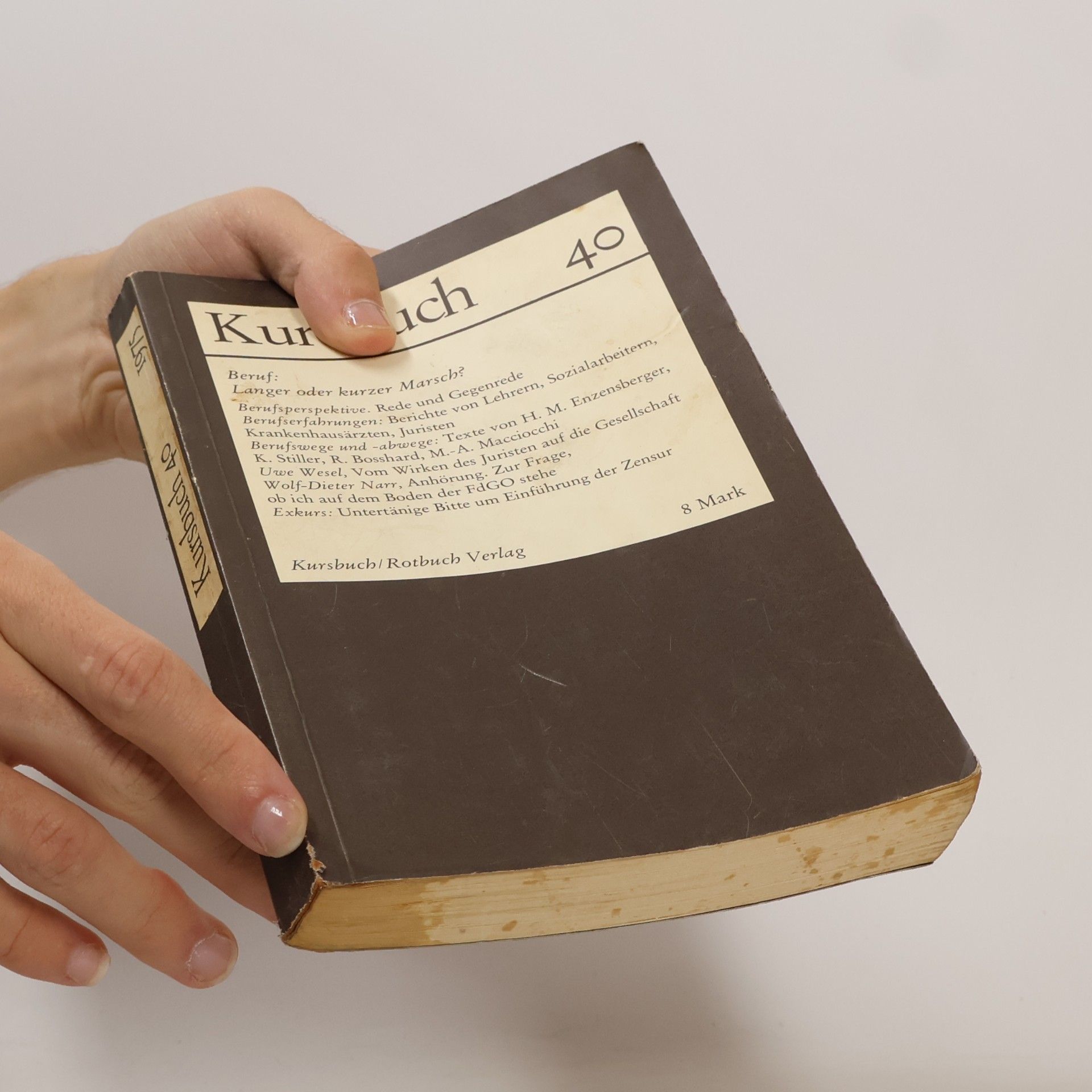 Various authors Kursbuch 40