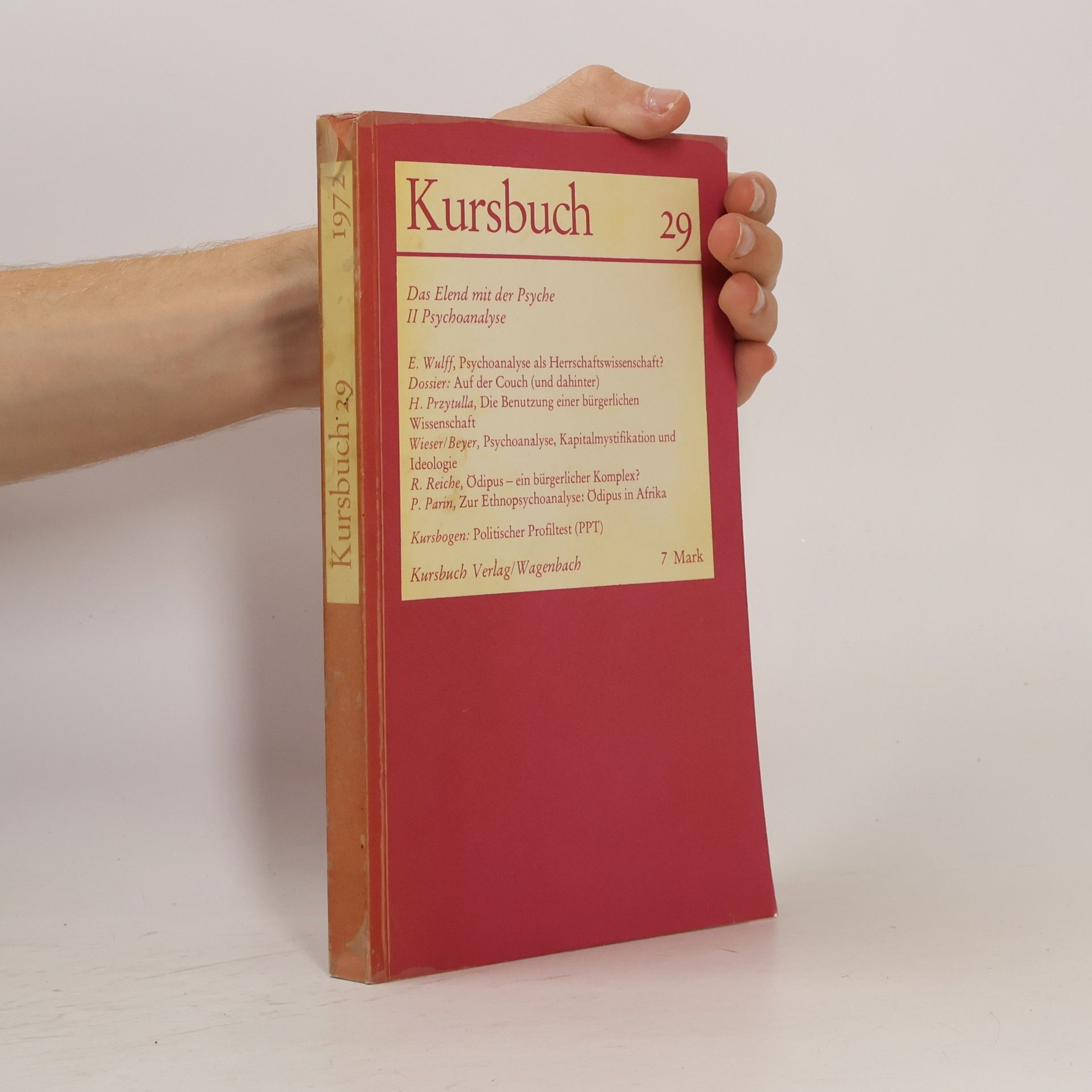 Dieter Duhm Kursbuch 29