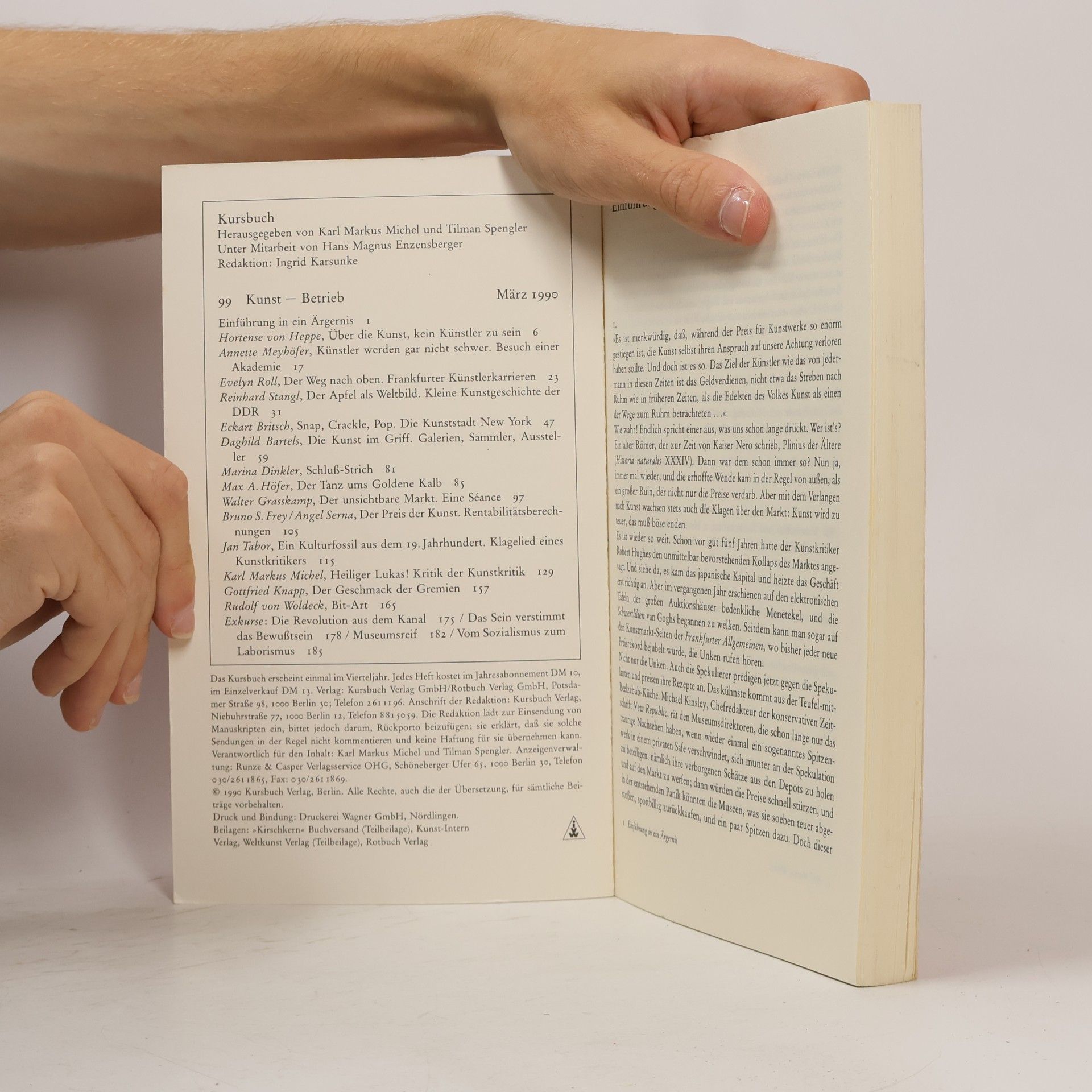 Various authors Kursbuch 99