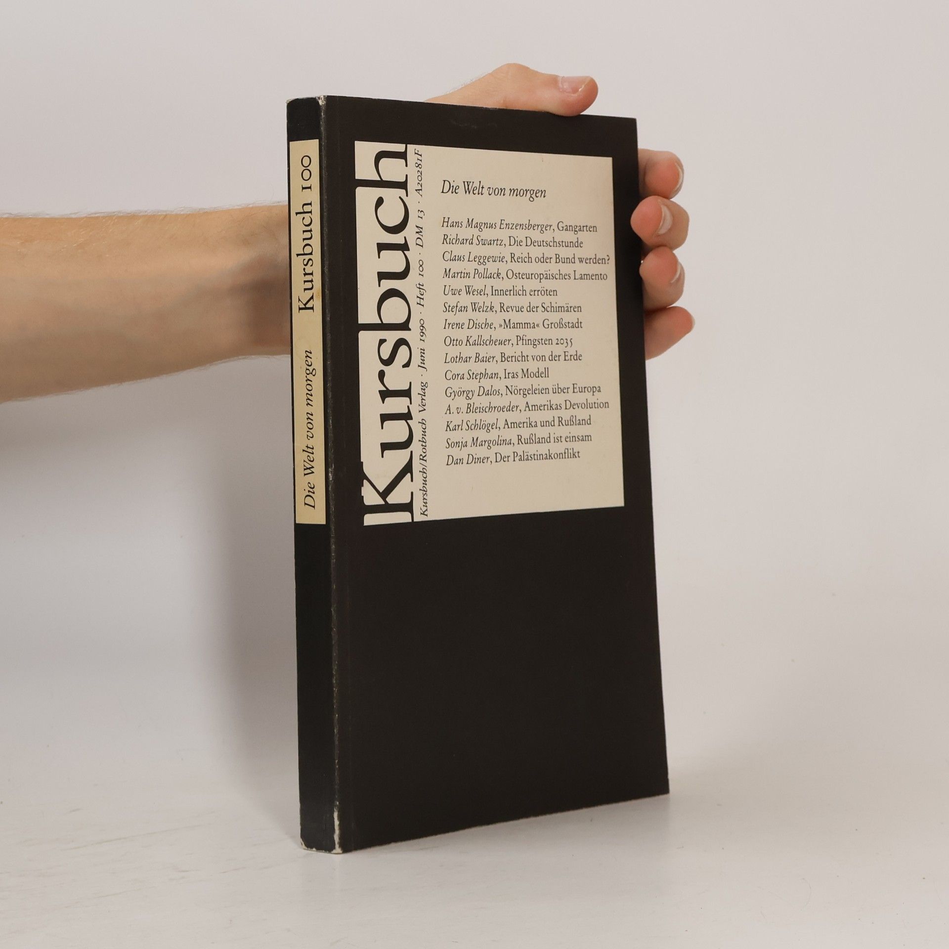 Various authors Kursbuch 100. Die Welt von Morgen