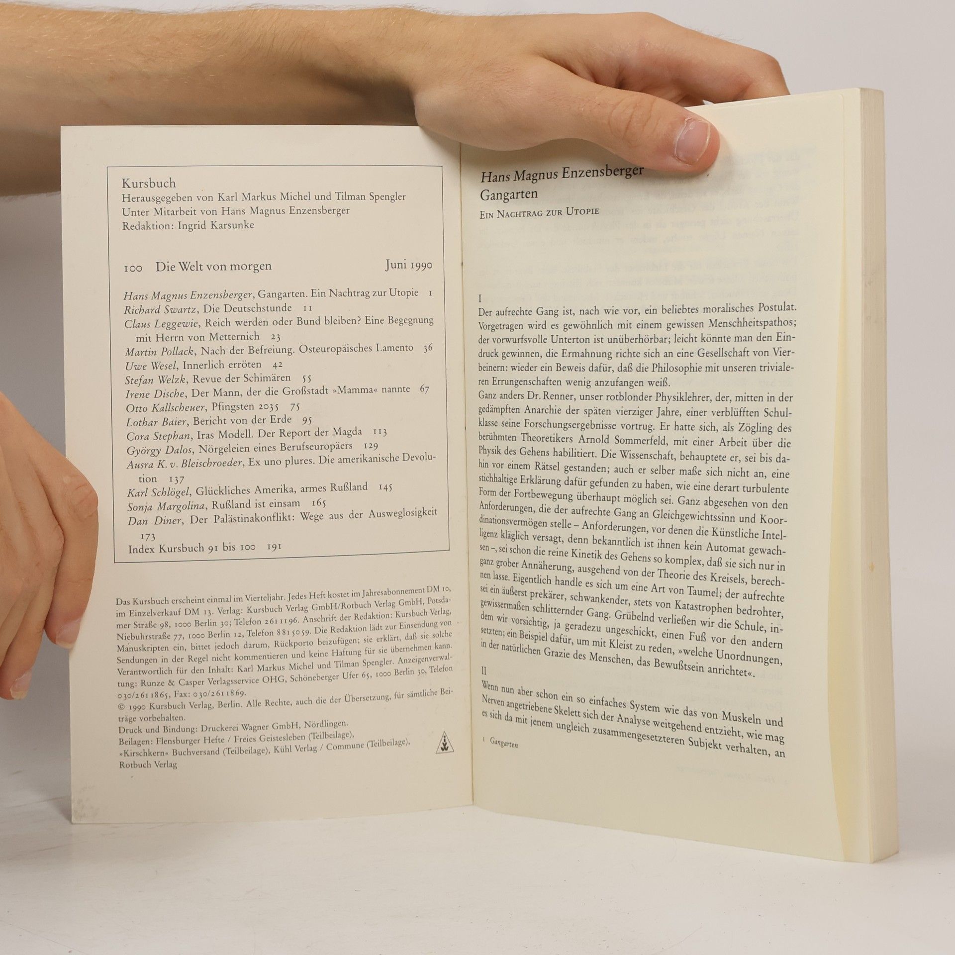 Various authors Kursbuch 100. Die Welt von Morgen