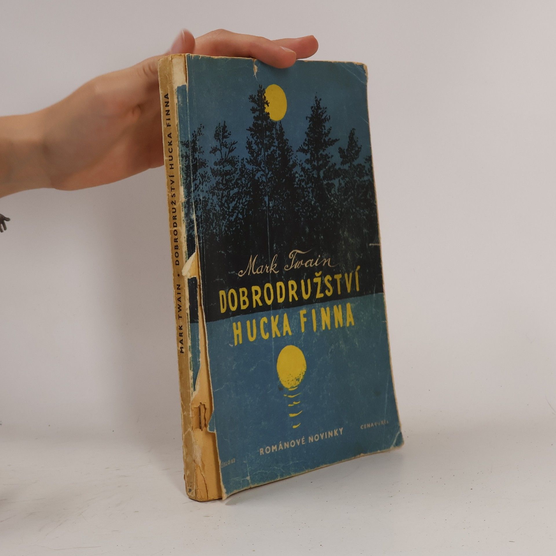 Mark Twain Dobrodružství Hucka Finna