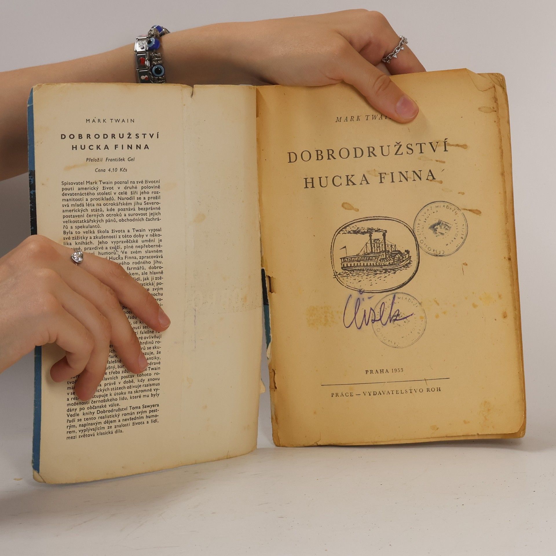 Mark Twain Dobrodružství Hucka Finna