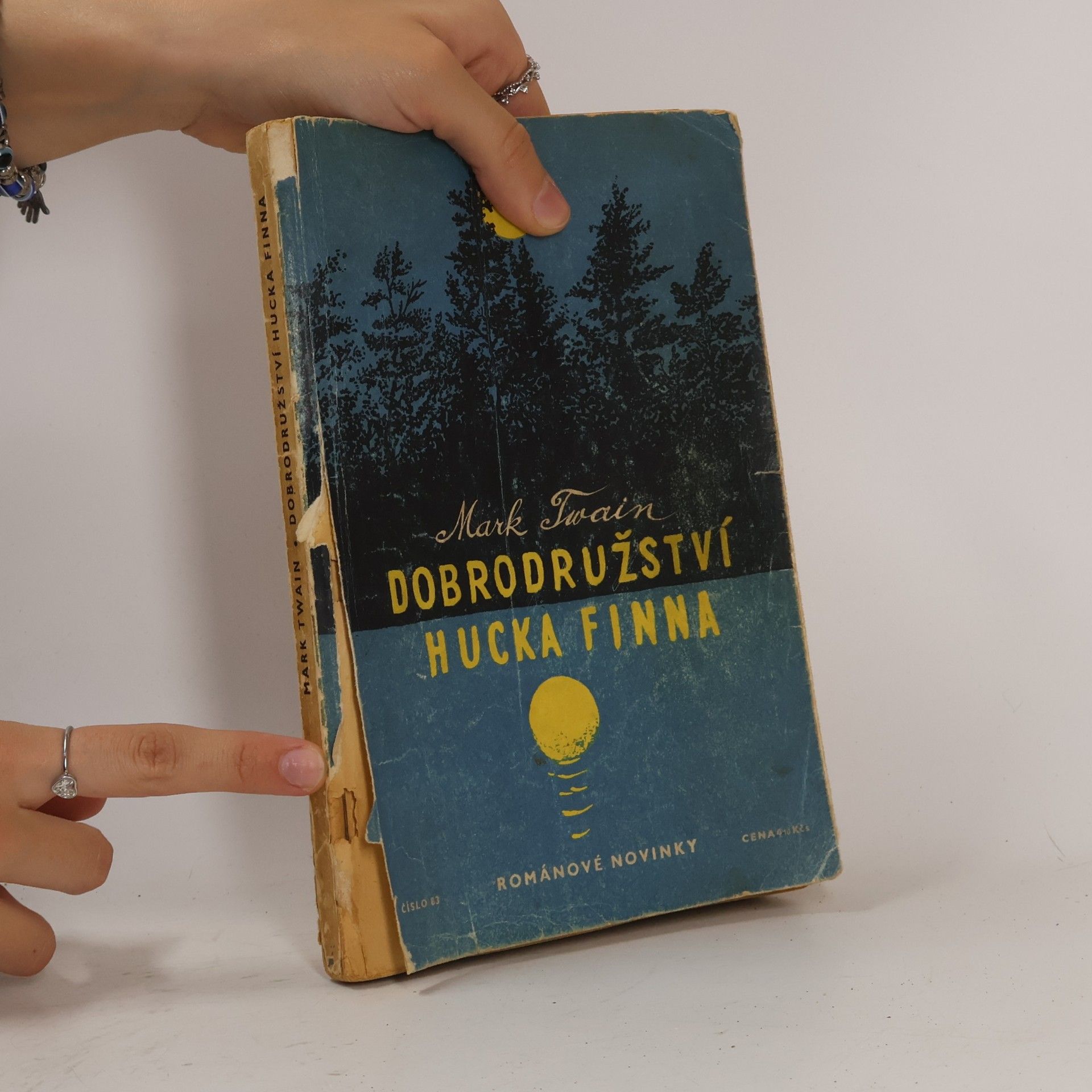 Mark Twain Dobrodružství Hucka Finna