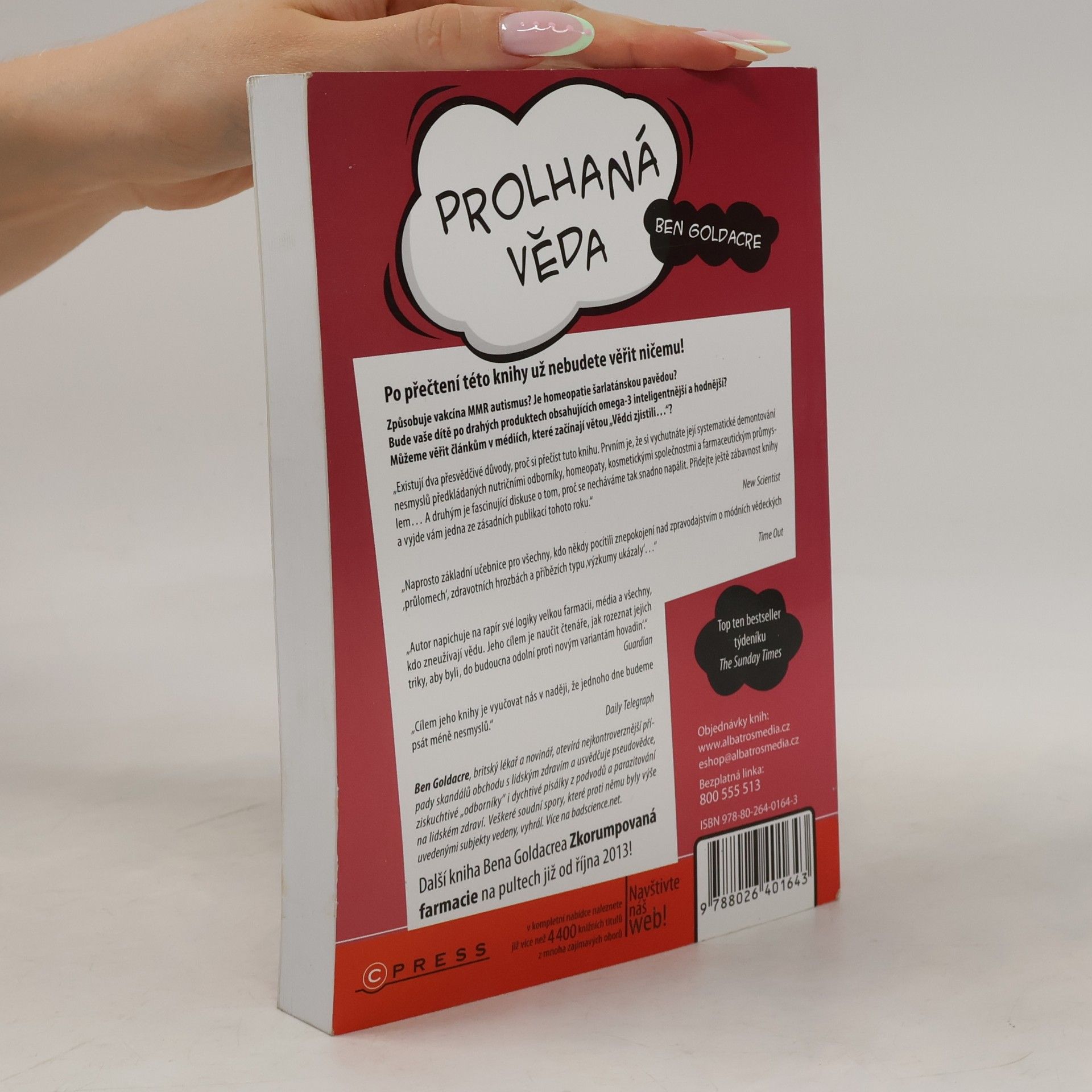 Ben Goldacre Prolhaná věda