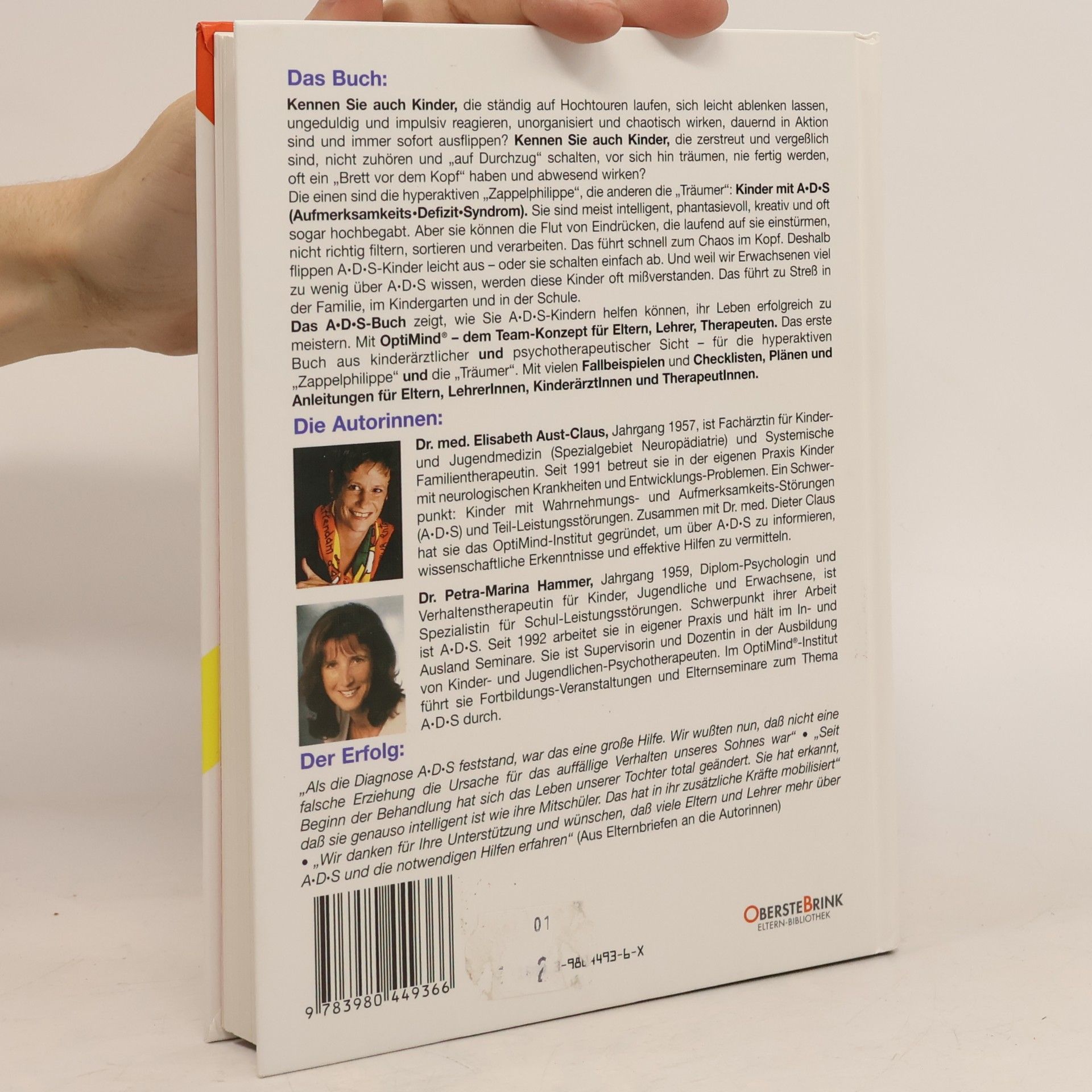 Elisabeth Aust Claus Das A-D-S-Buch
