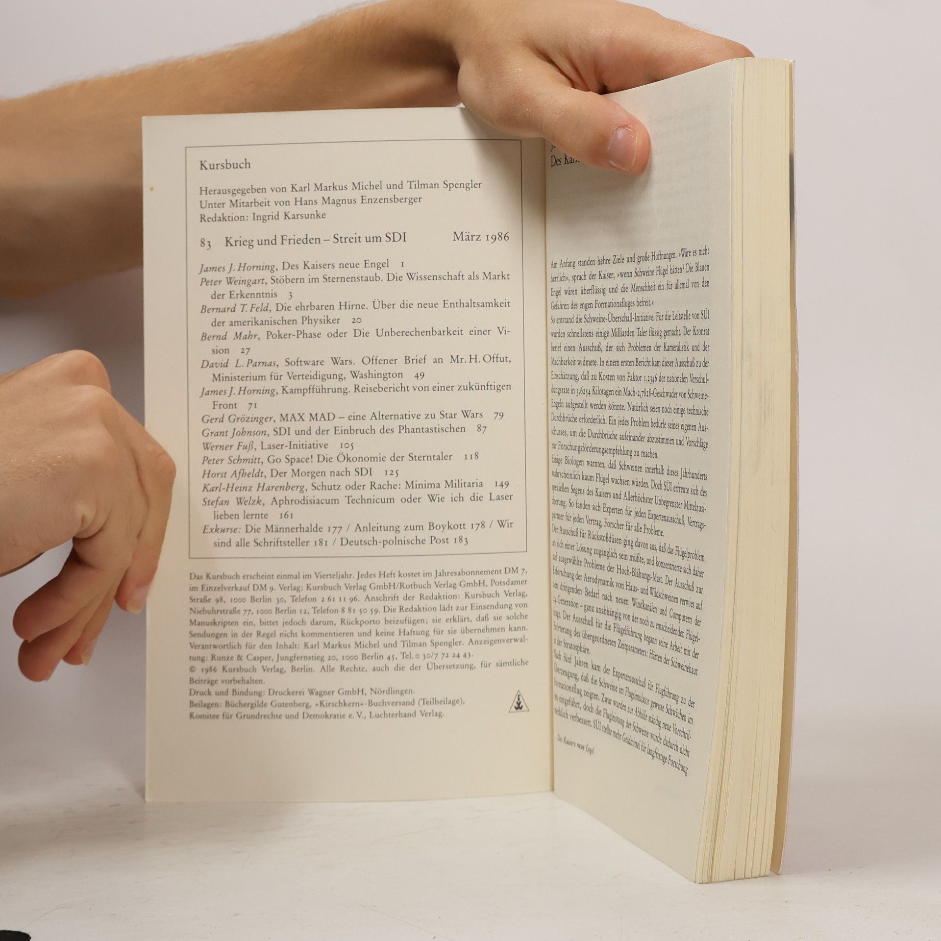 Autorenkollektiv Kursbuch 83