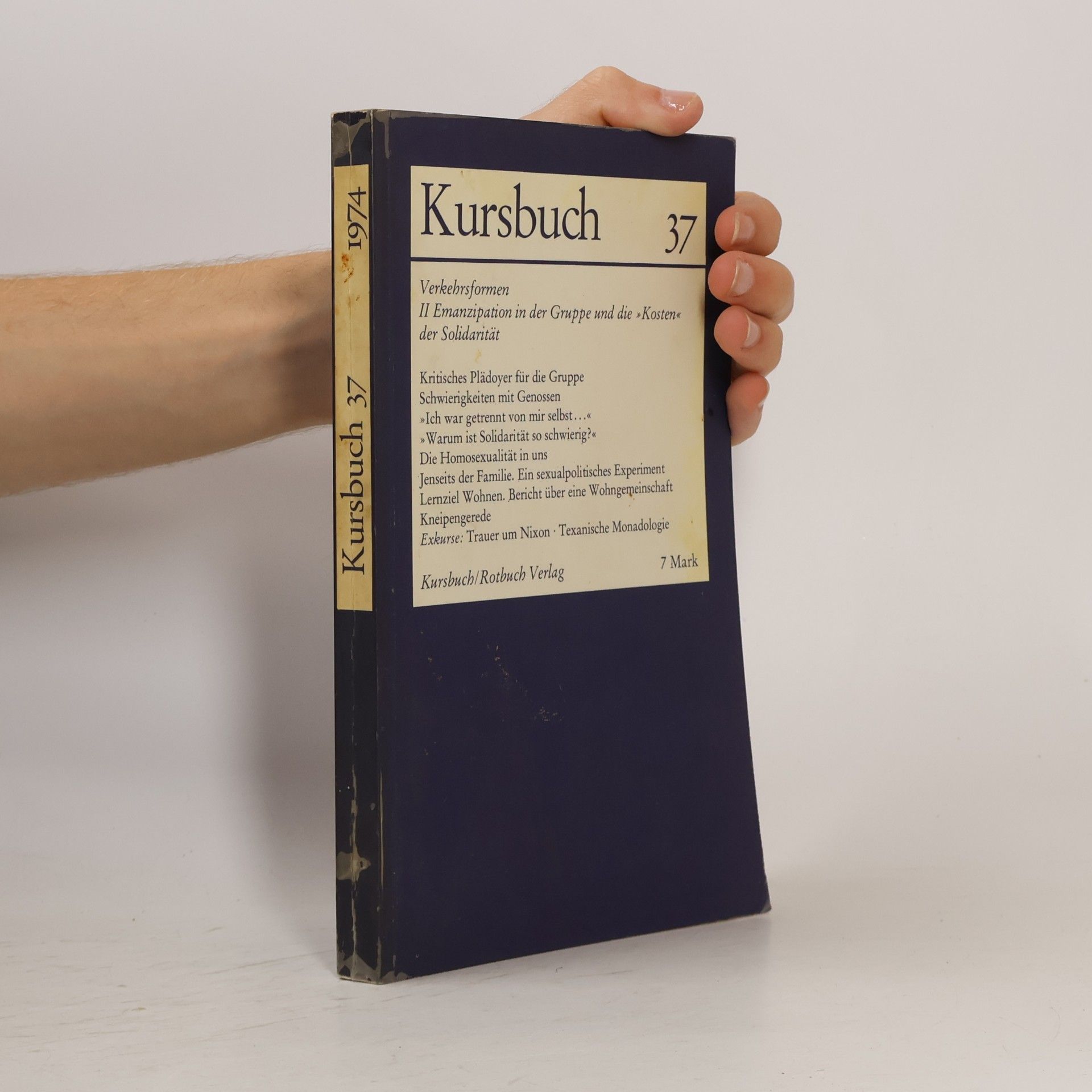 Various authors Kursbuch 37