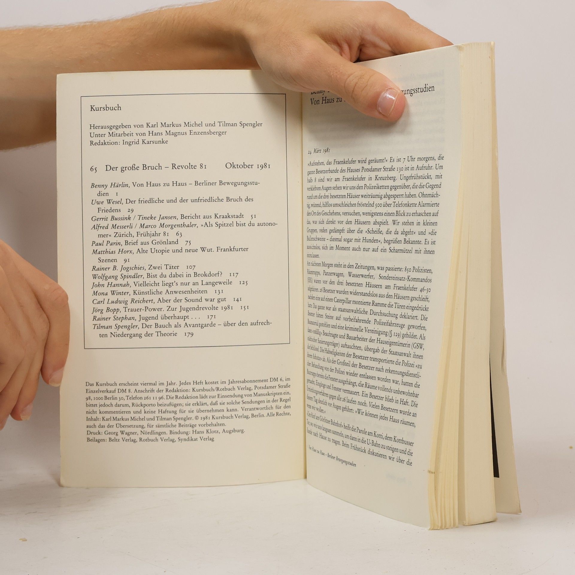 Autorenkollektiv Kursbuch 65
