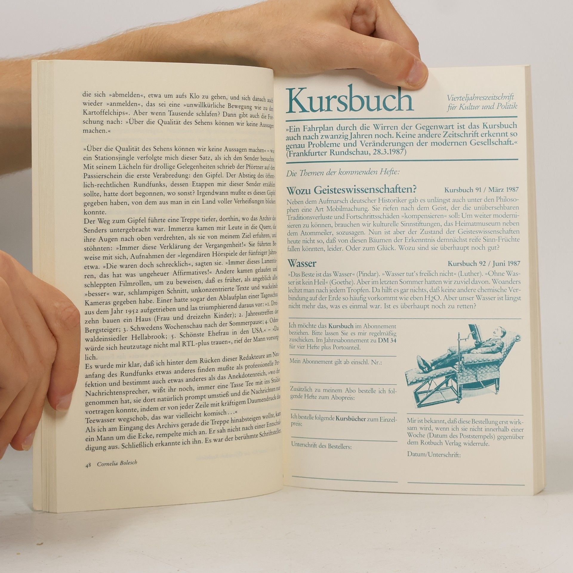 Various authors Kursbuch 90. Die Medien