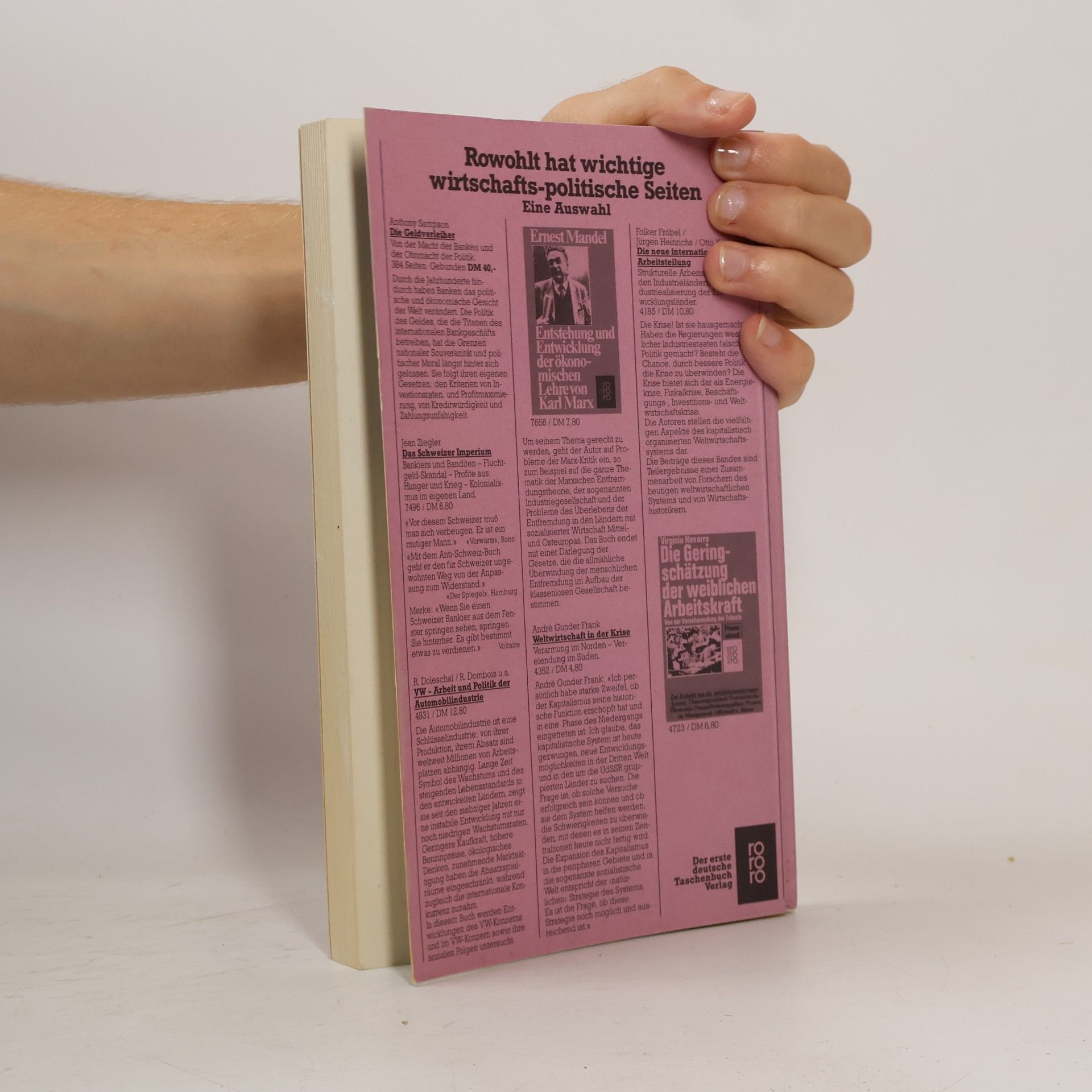 Autorenkollektiv Kursbuch 69, 1982. Unsere Wirtschaft