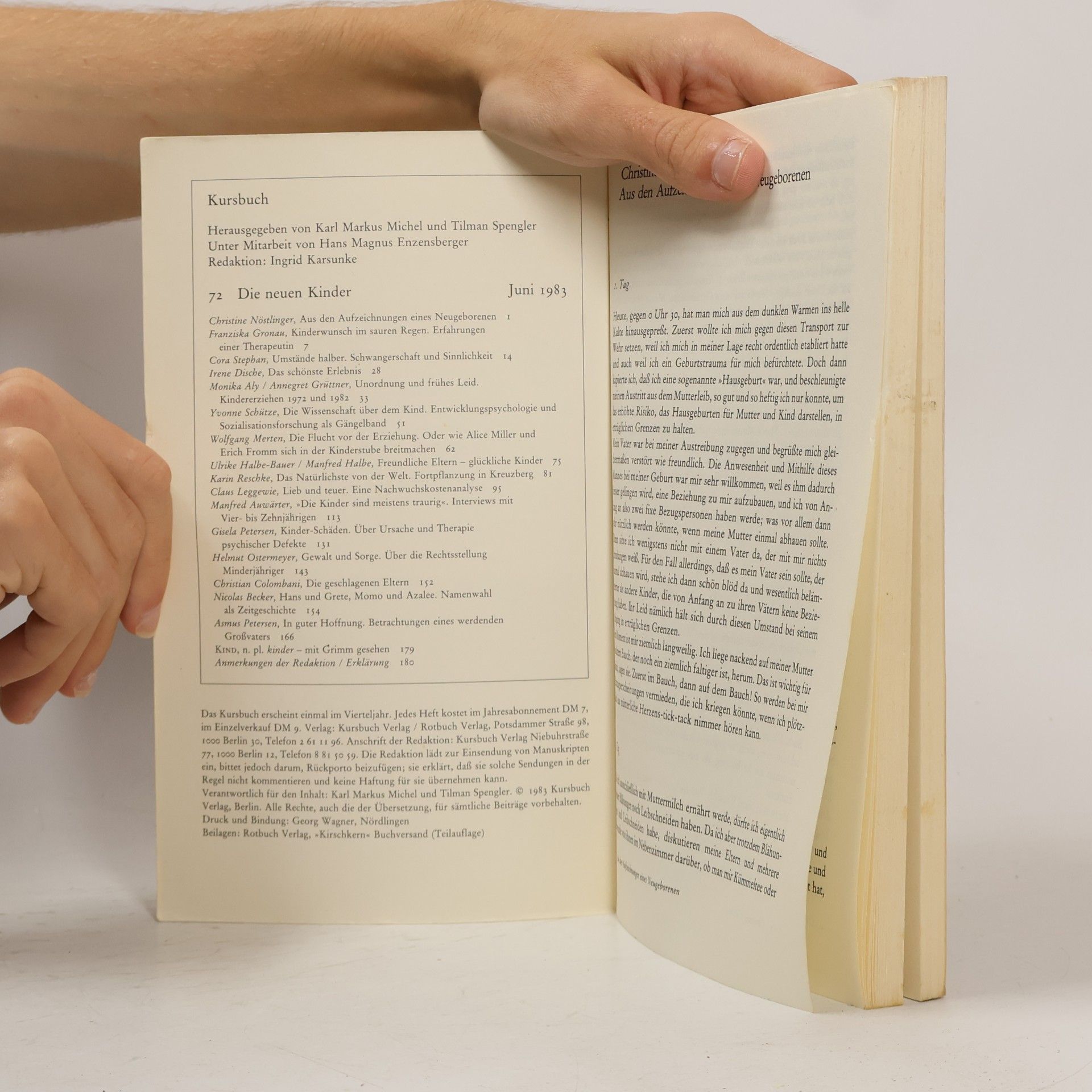 Autorenkollektiv Kursbuch 72
