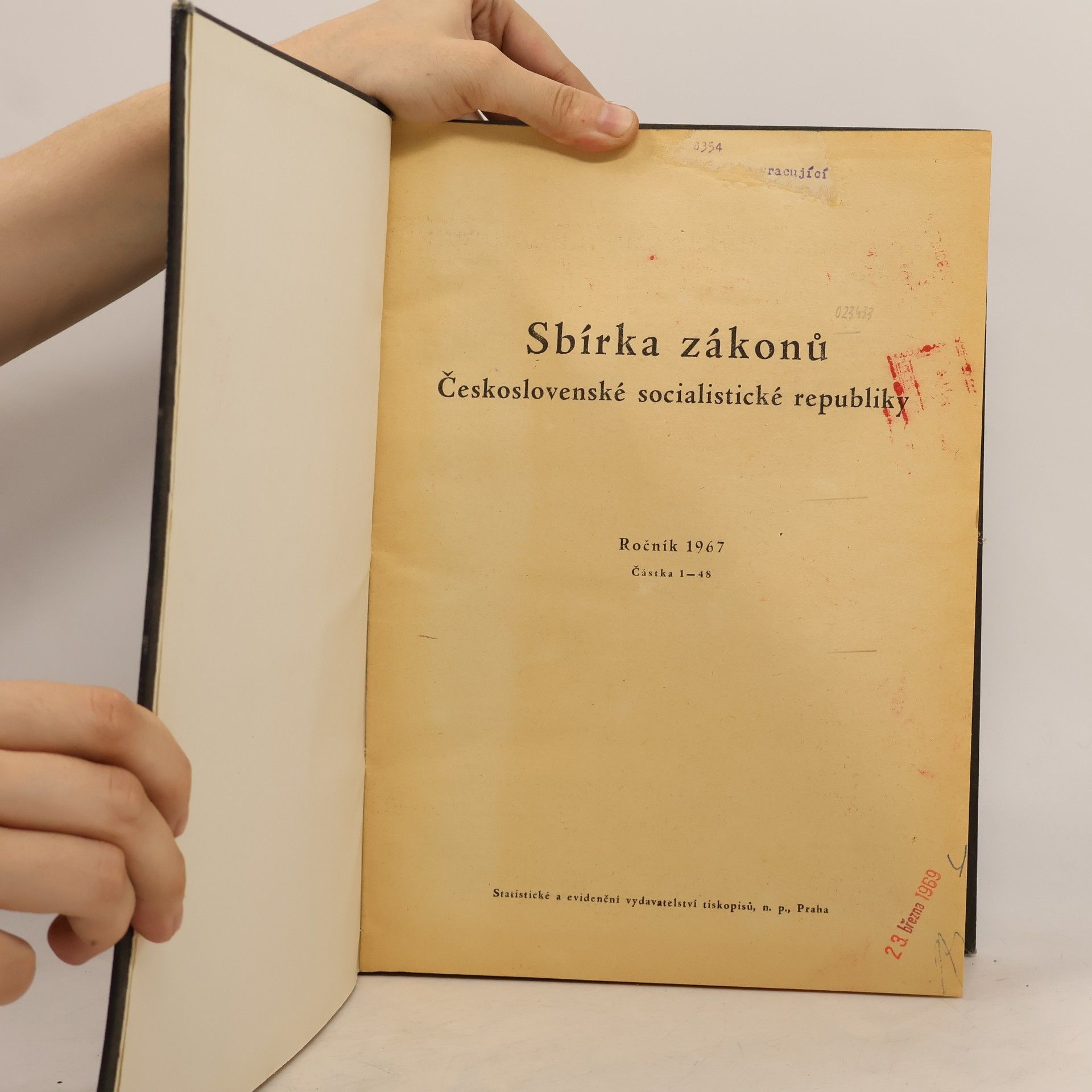 Collectif d'auteurs Sbírka zákonů Československé socialistické republiky