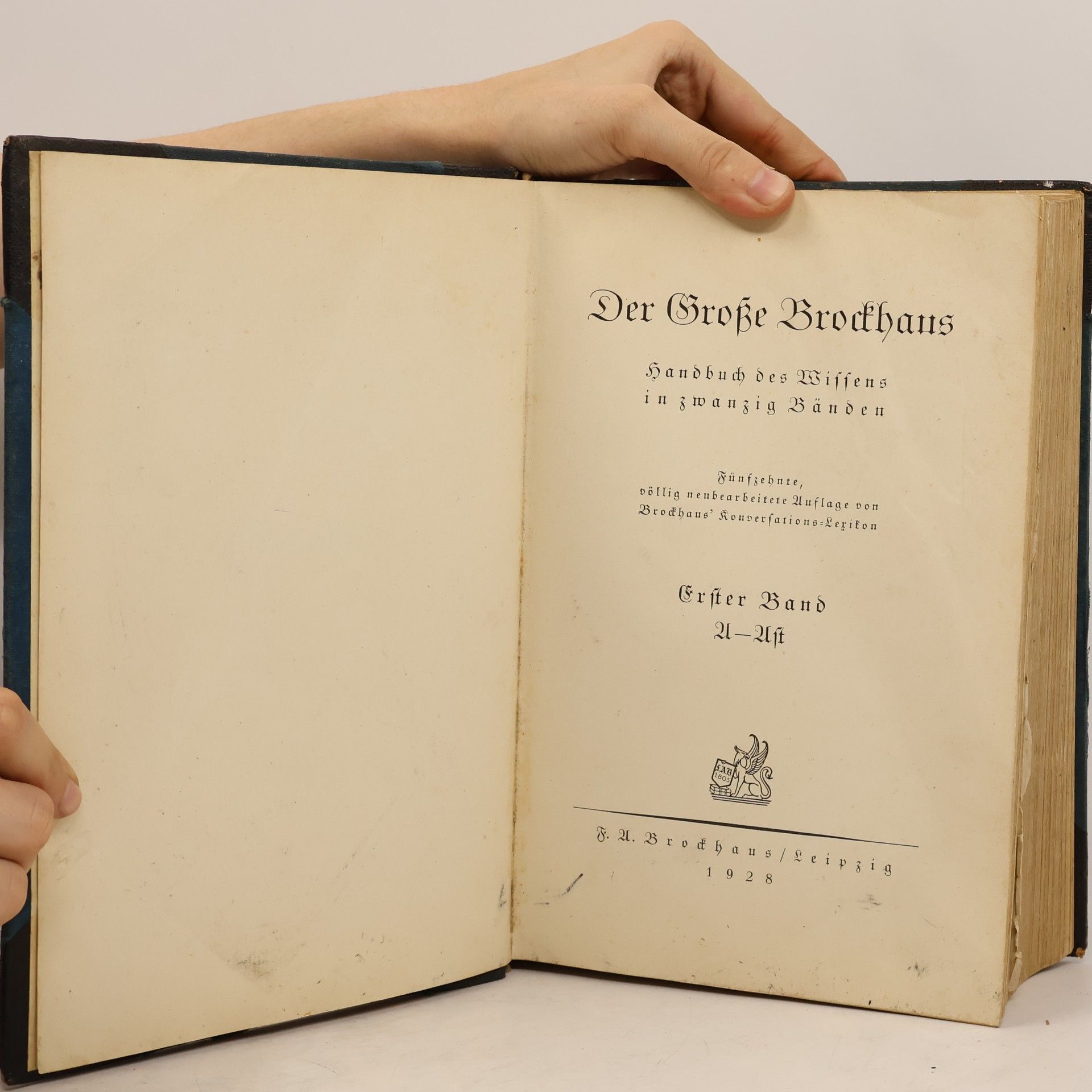 Autorenkollektiv Der Große Brockhaus 1. A - AST