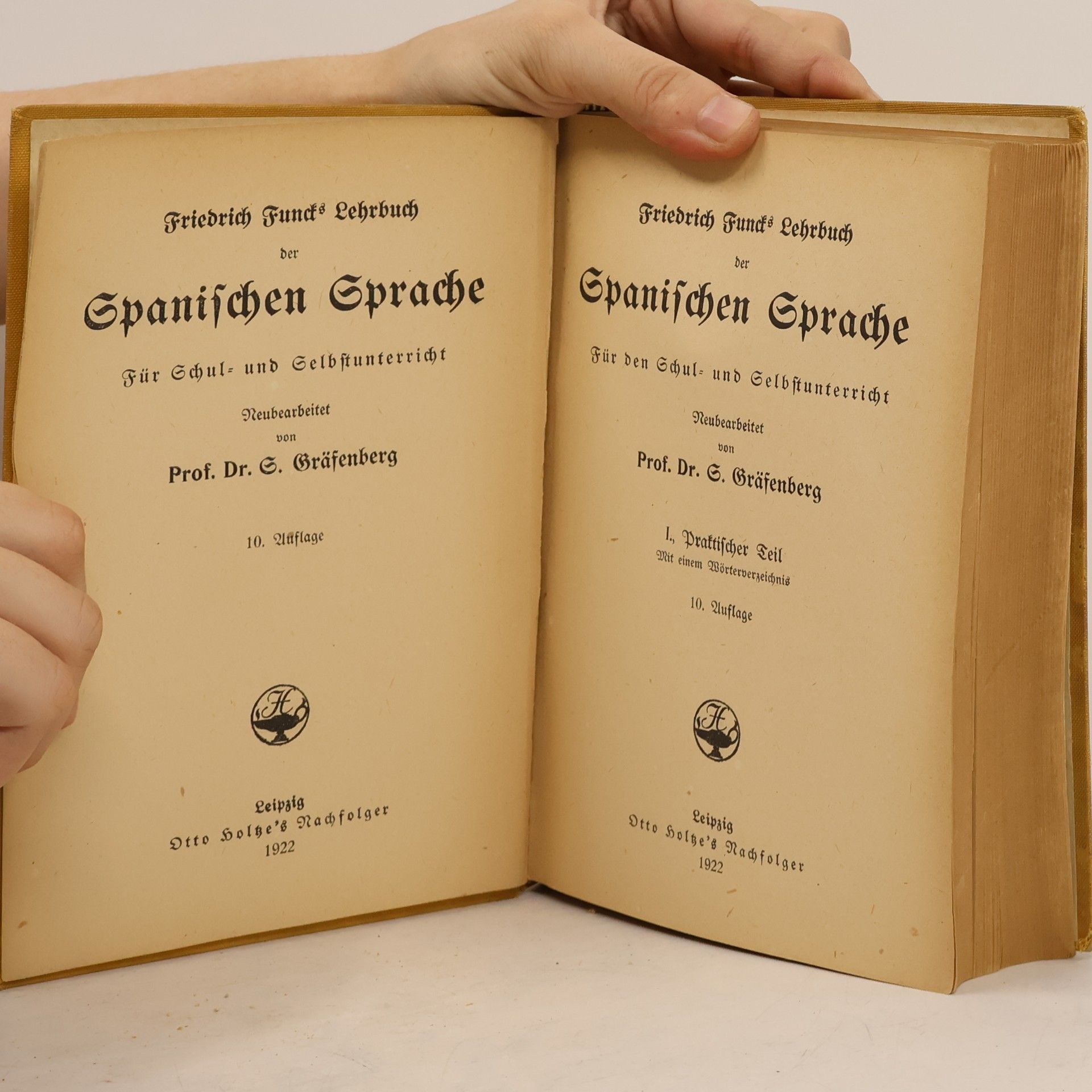 Prof. Dr. S. Gräfenberg Spanischen Sprache