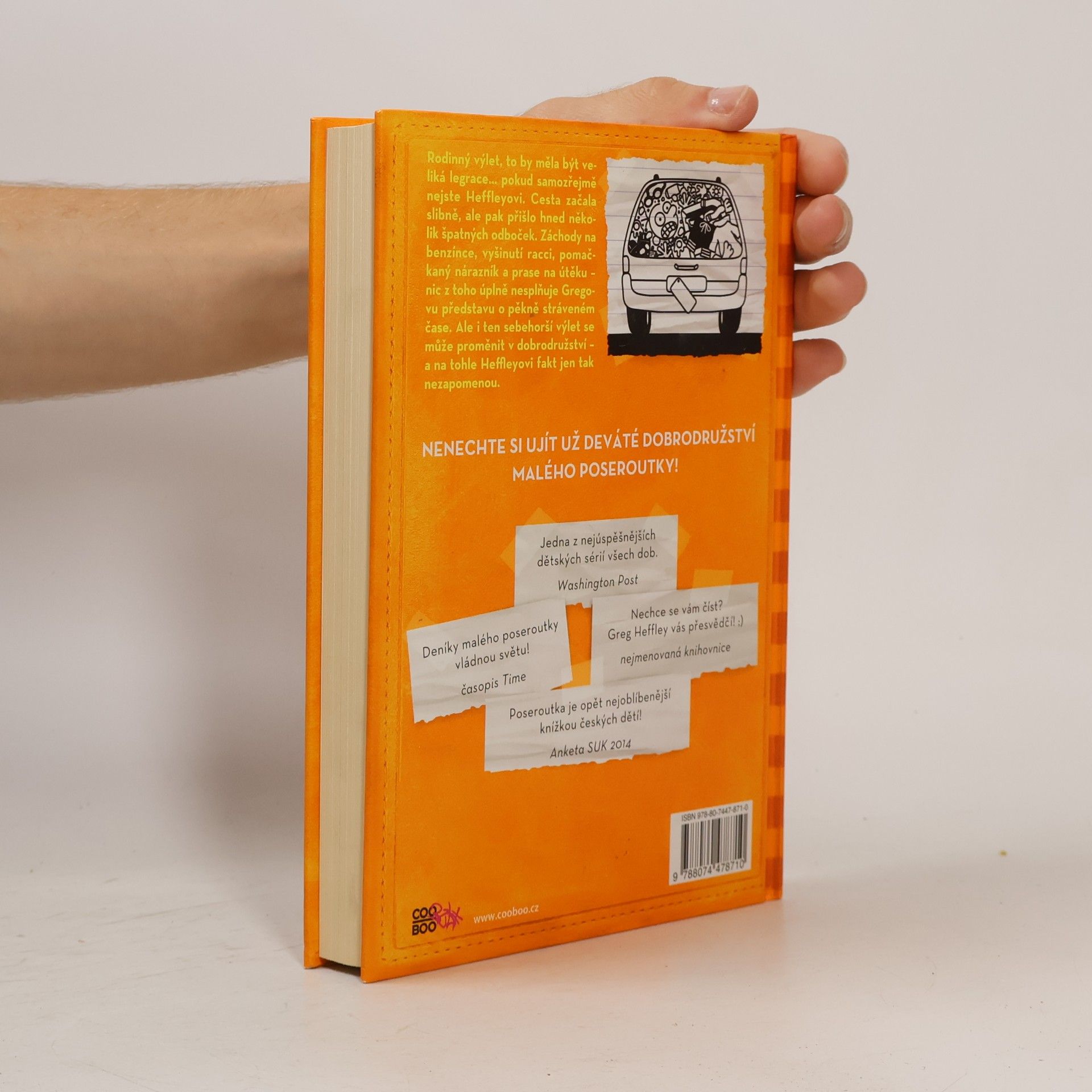 Jeff Kinney Deník malého poseroutky 9. Výlet za všechny peníze