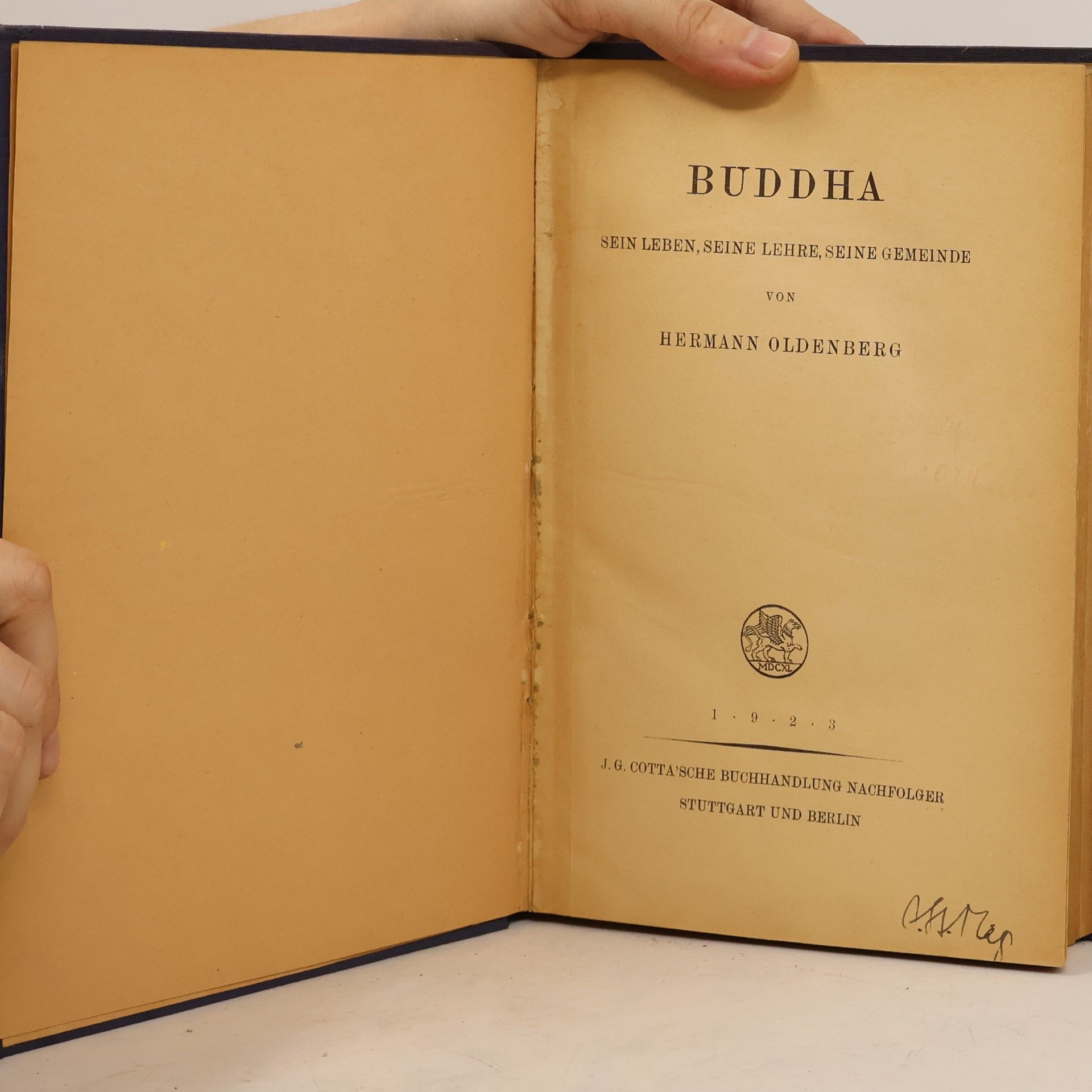 Hermann Oldenberg Buddha