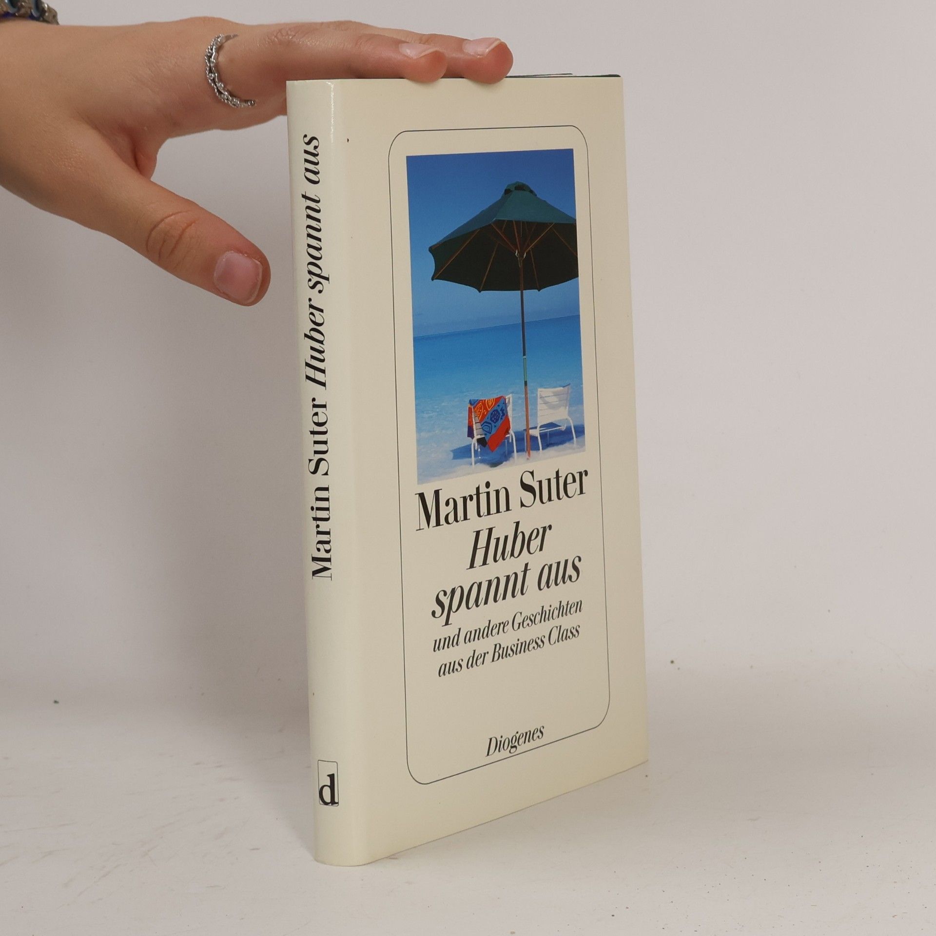 Martin Suter Huber spannt aus