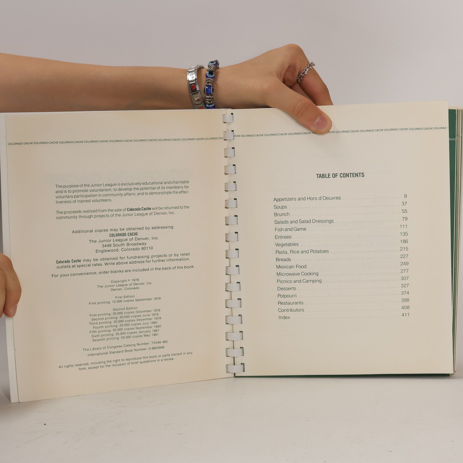 Various authors Colorado Cache Cookbook
