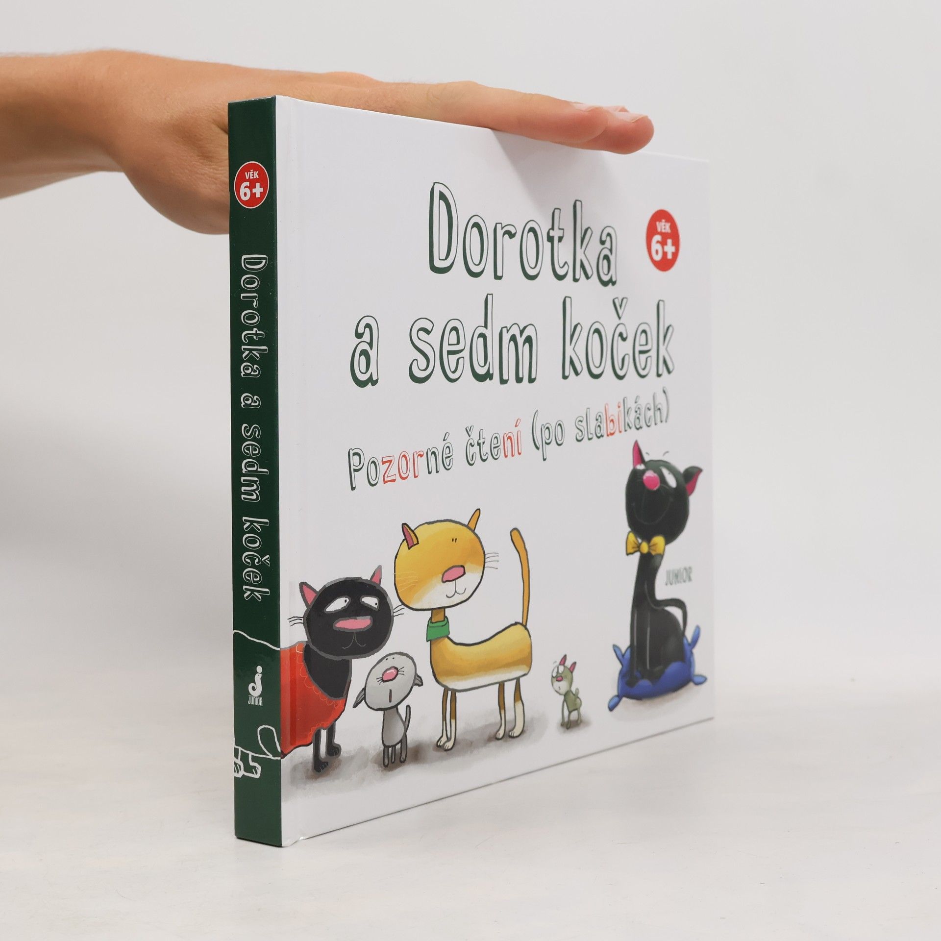 Zenon Wiewiurka Dorotka a sedm koček : pozorné čtení (po slabikách)